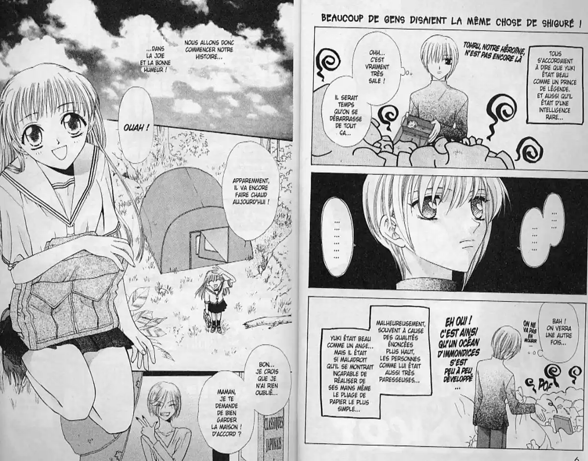 Fruits Basket Volume 1 page 3