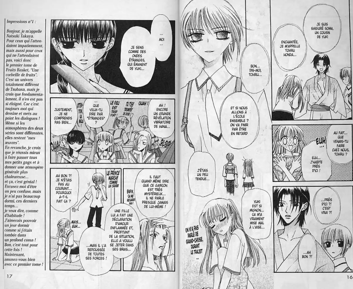 Fruits Basket Volume 1 page 8