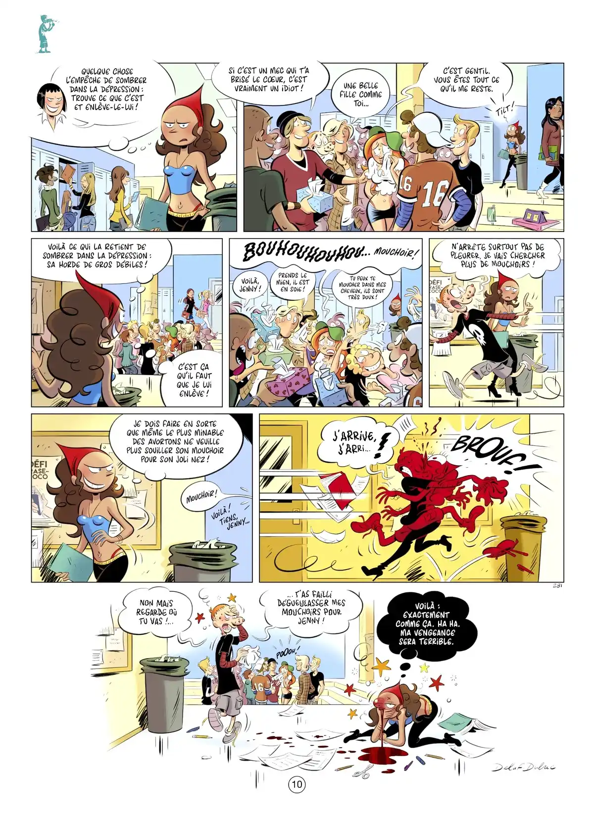 Les Nombrils Volume 8 page 10