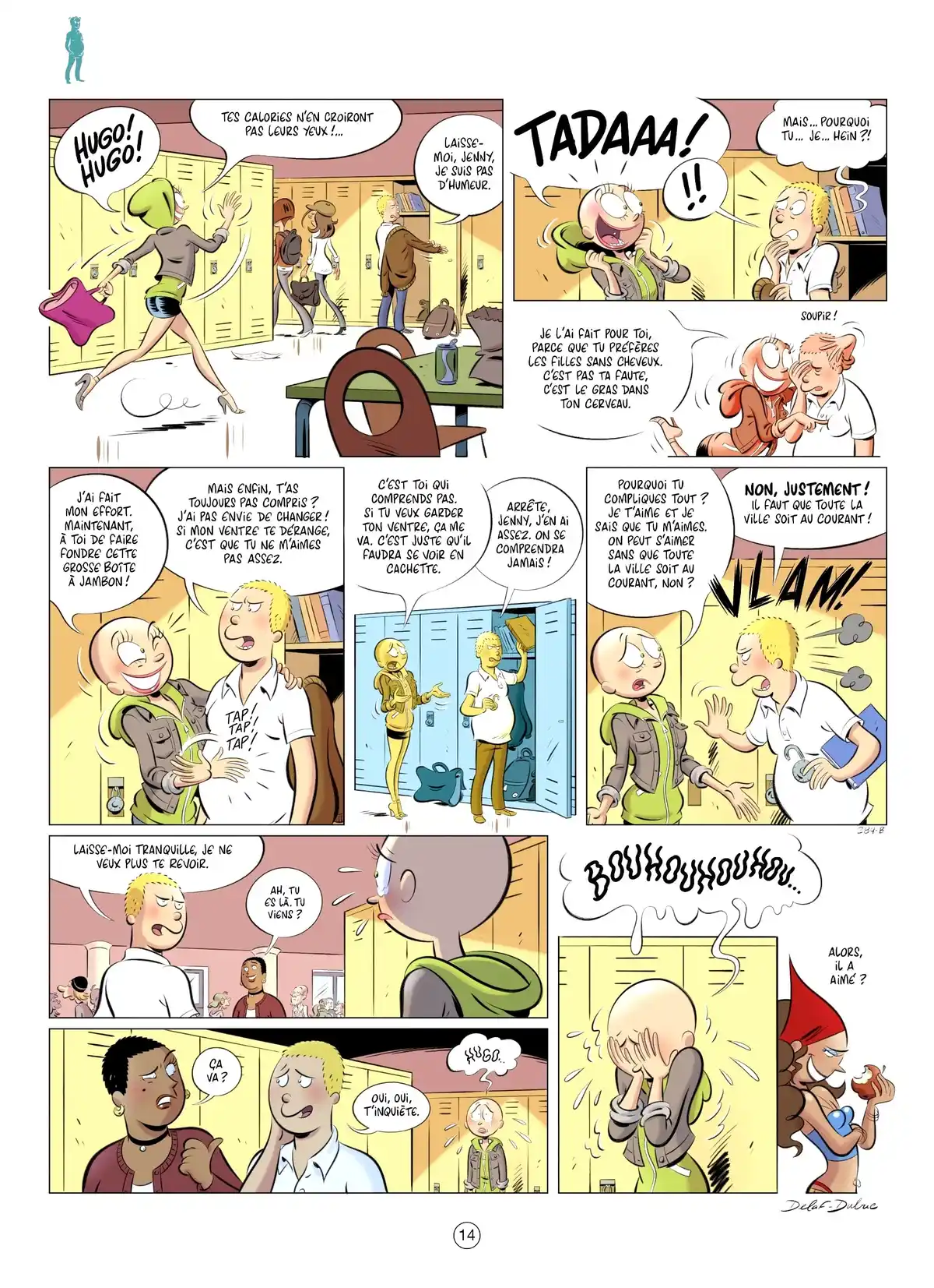 Les Nombrils Volume 8 page 14