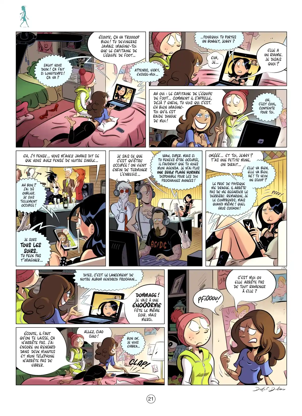 Les Nombrils Volume 8 page 21