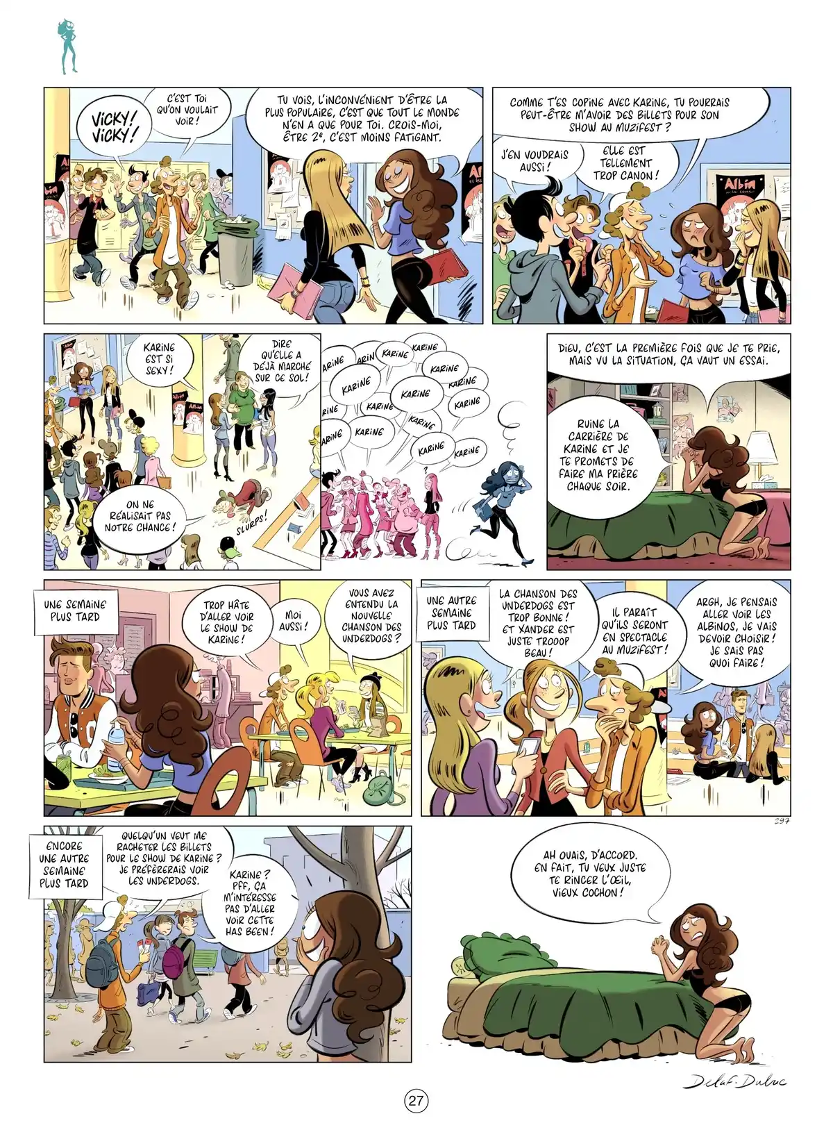 Les Nombrils Volume 8 page 27