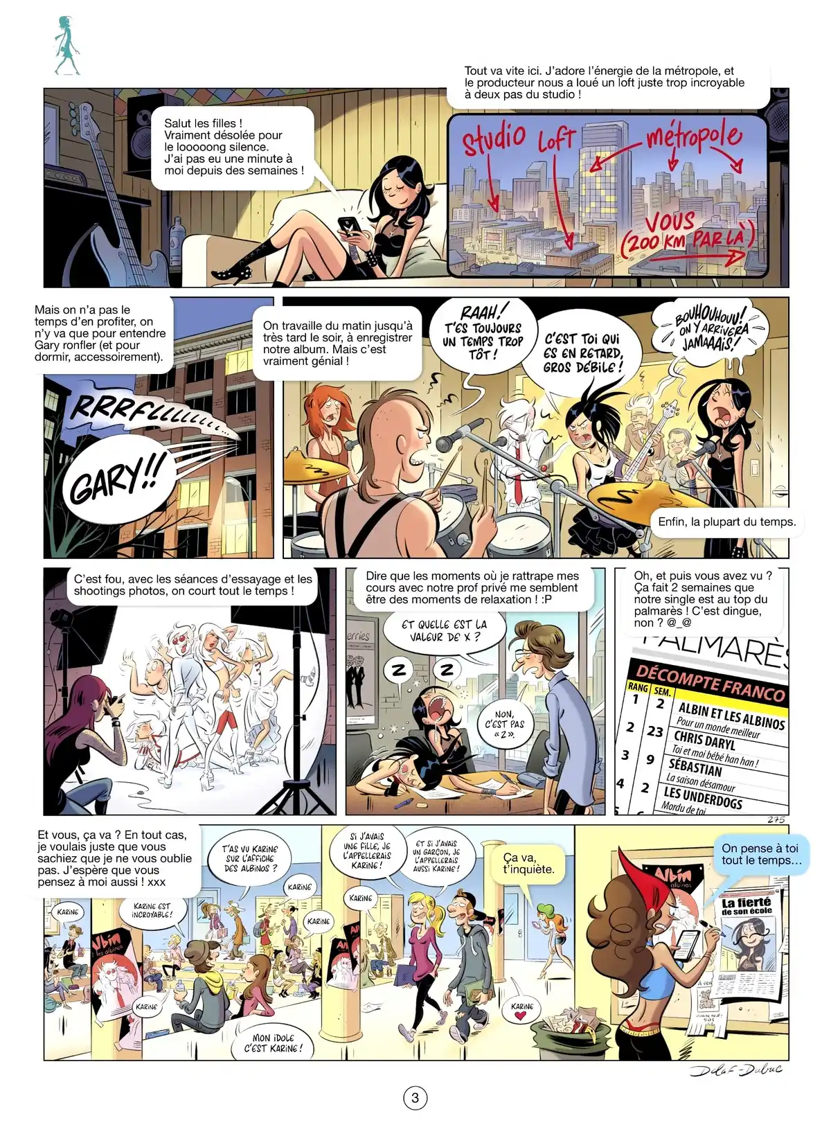 Les Nombrils Volume 8 page 3