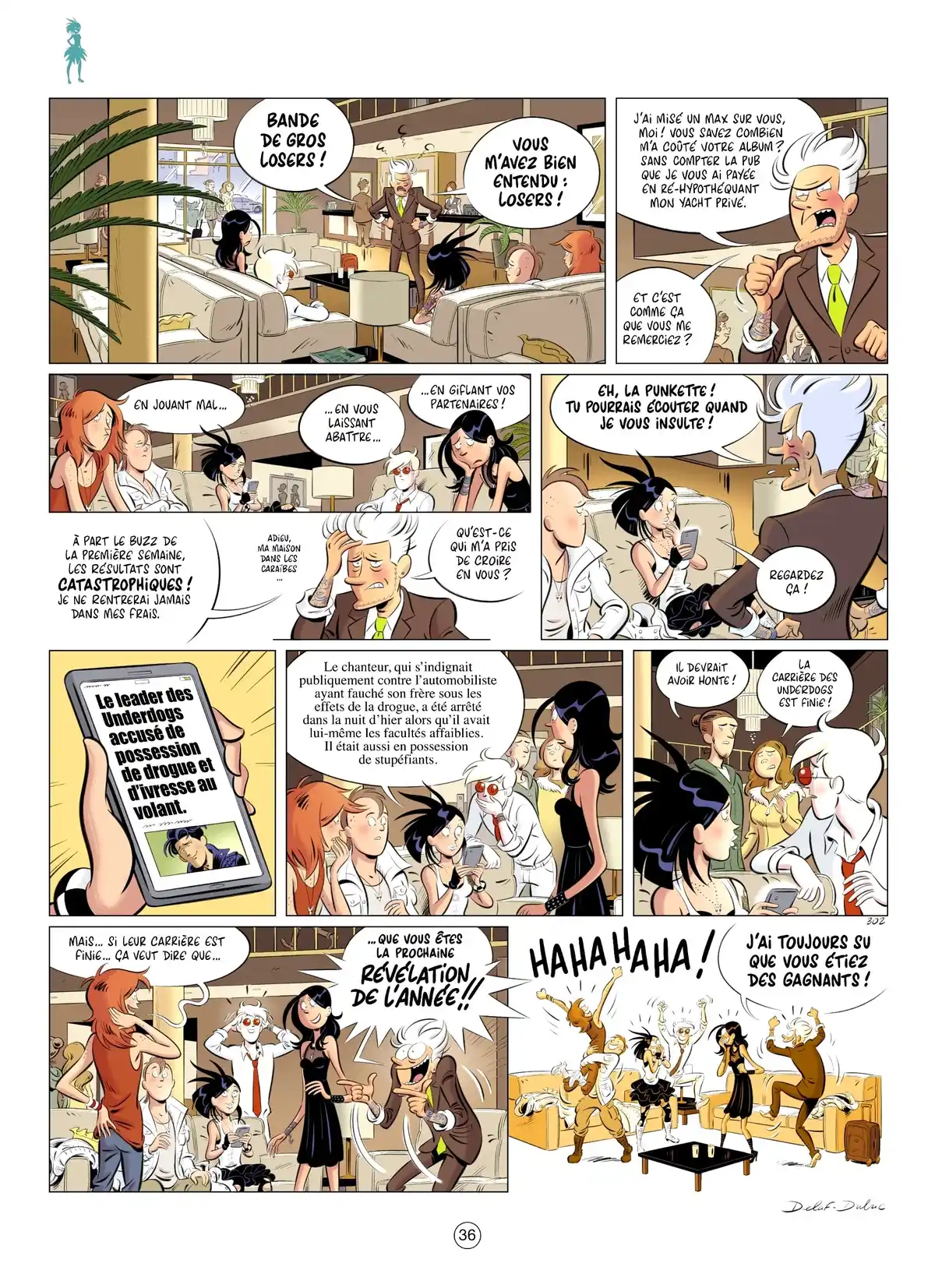 Les Nombrils Volume 8 page 36