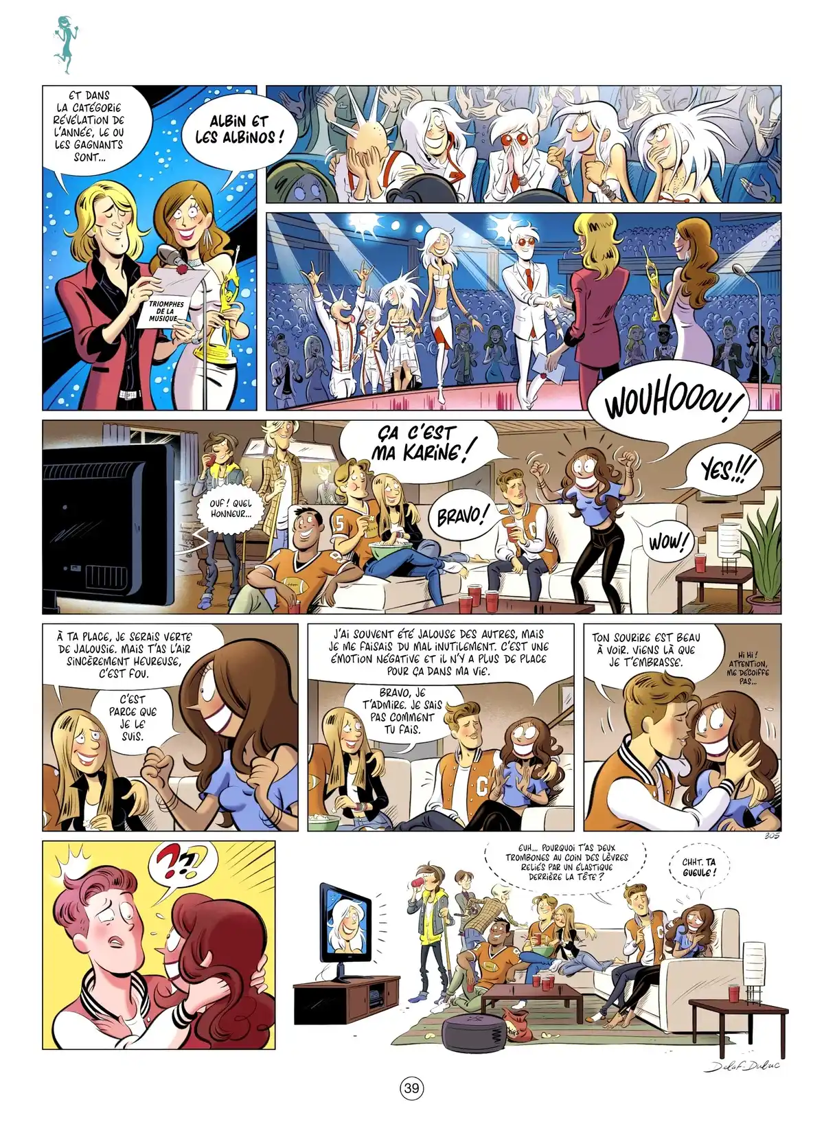 Les Nombrils Volume 8 page 39