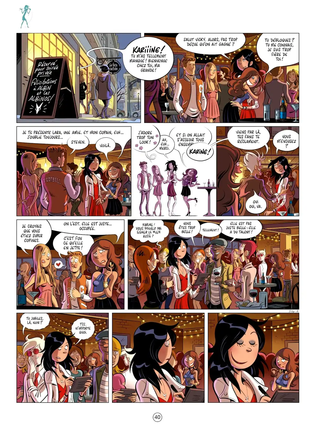 Les Nombrils Volume 8 page 40