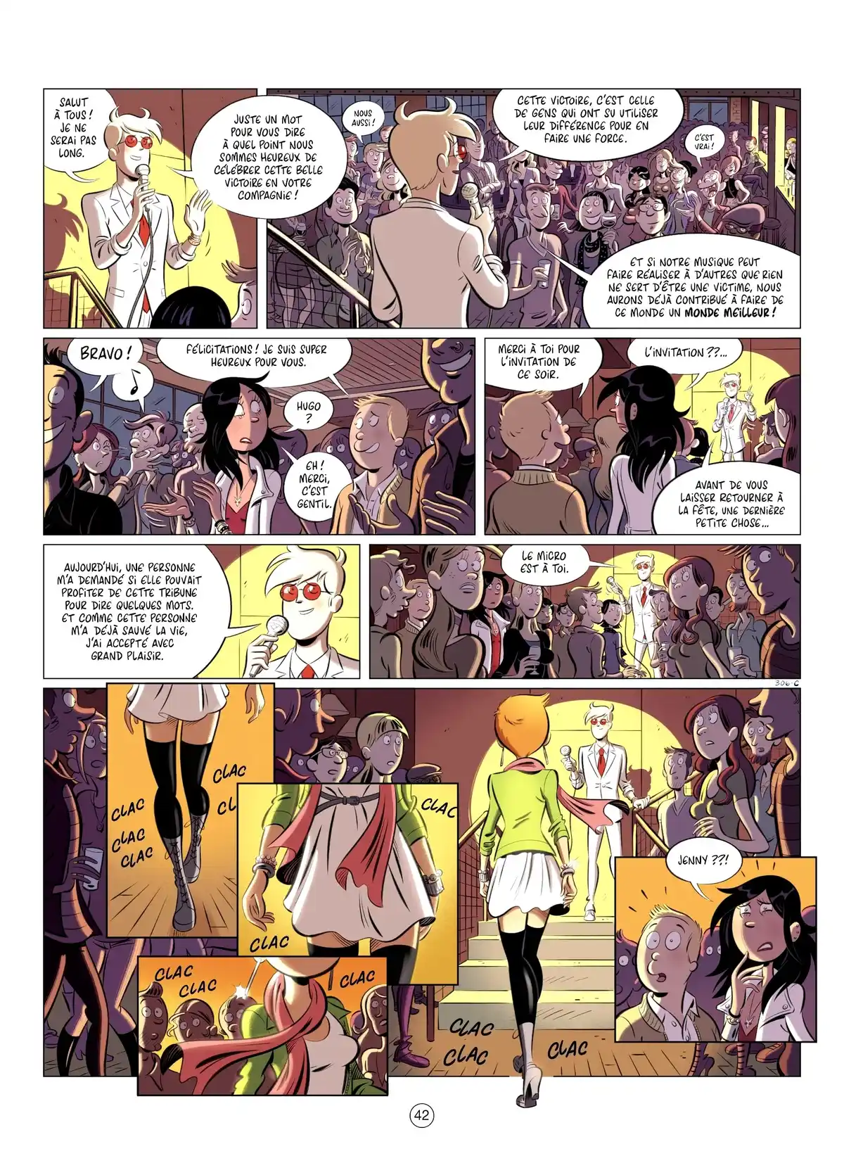 Les Nombrils Volume 8 page 42