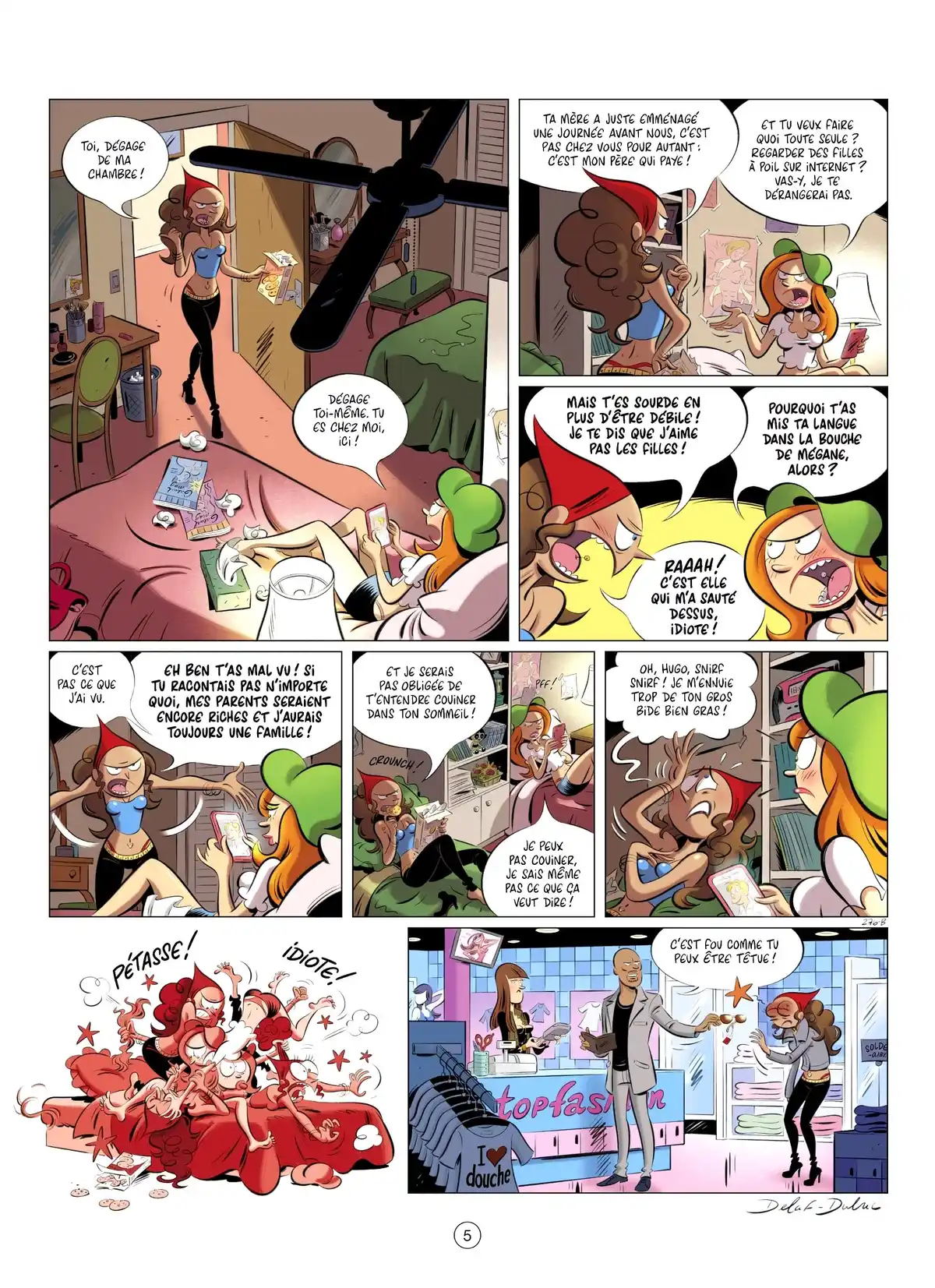 Les Nombrils Volume 8 page 5