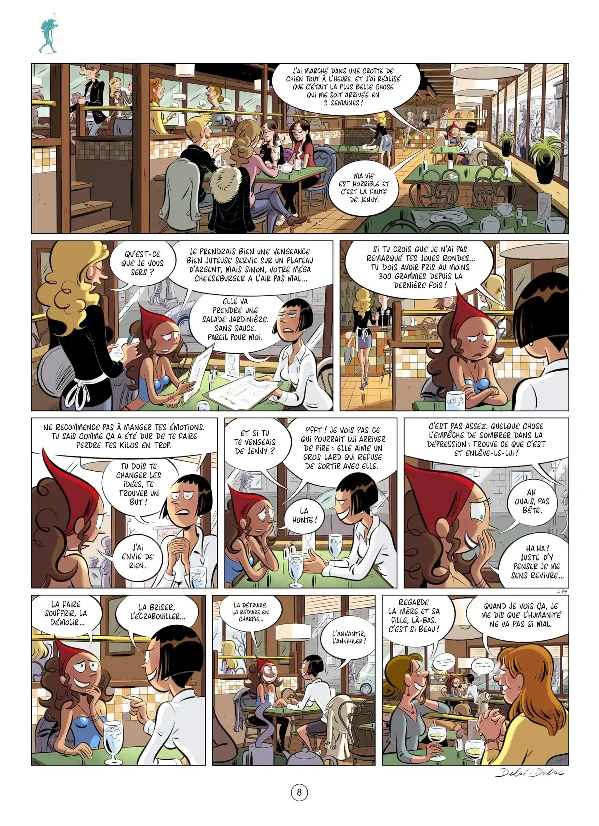 Les Nombrils Volume 8 page 8