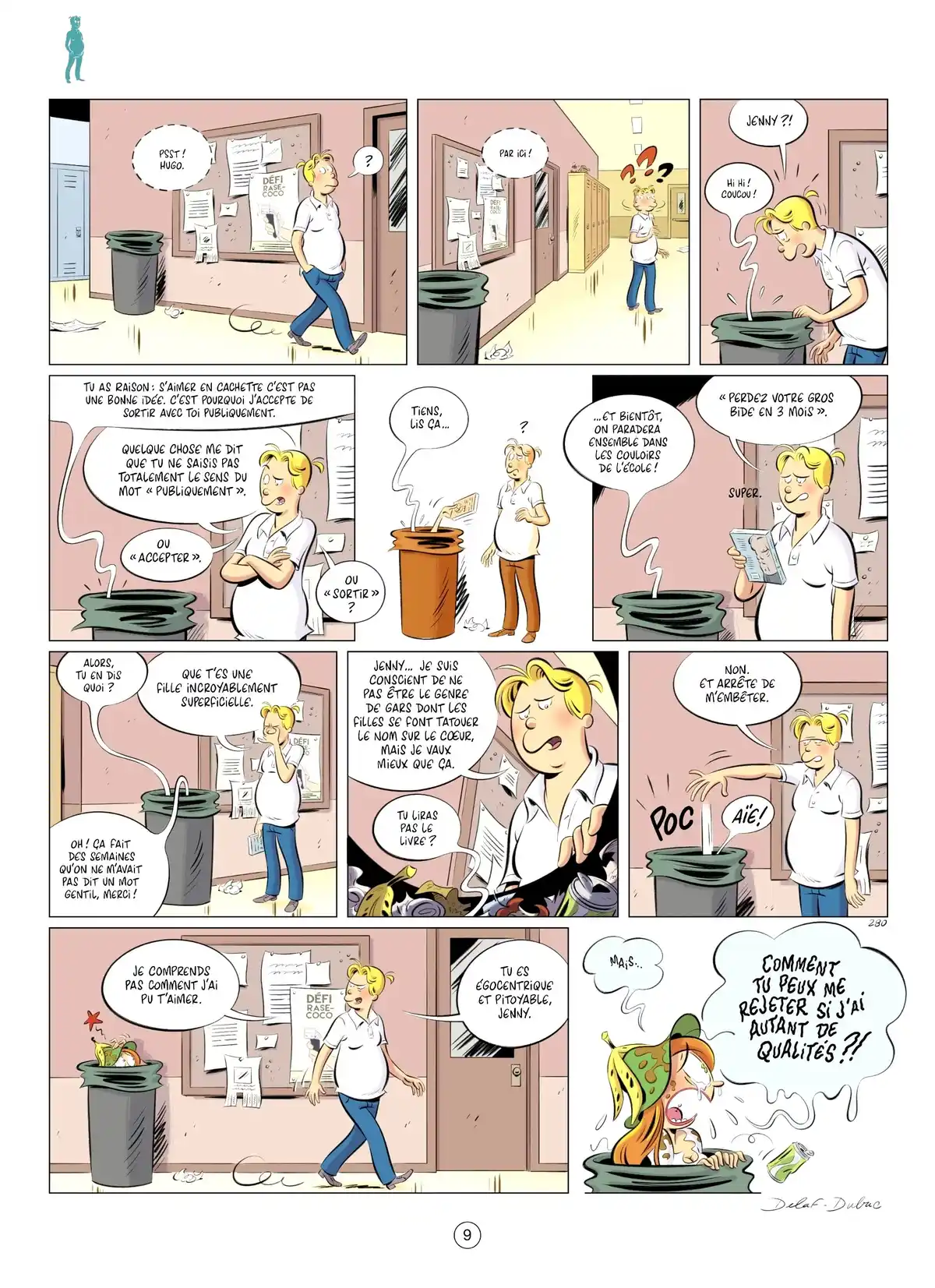 Les Nombrils Volume 8 page 9