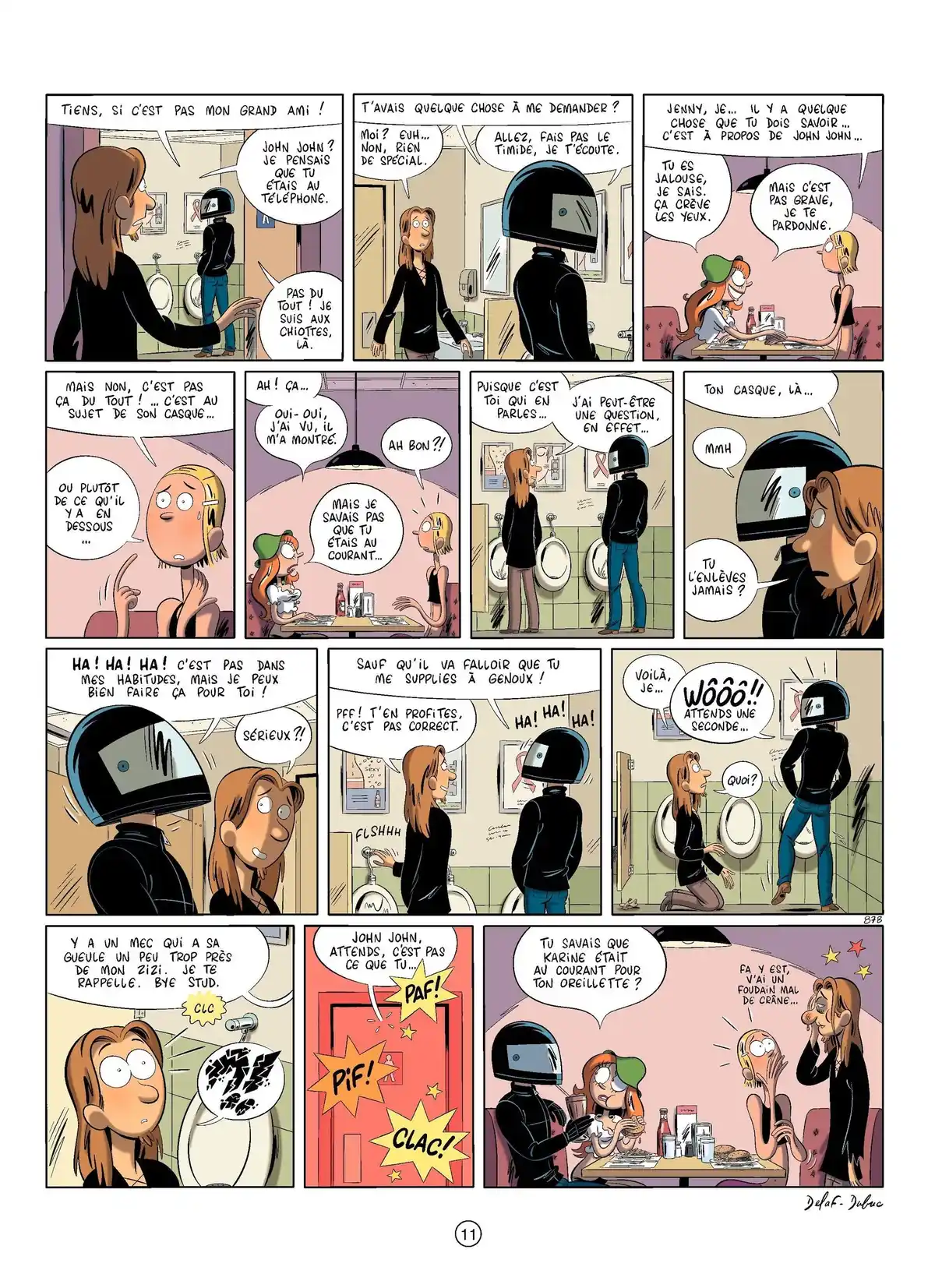 Les Nombrils Volume 3 page 11