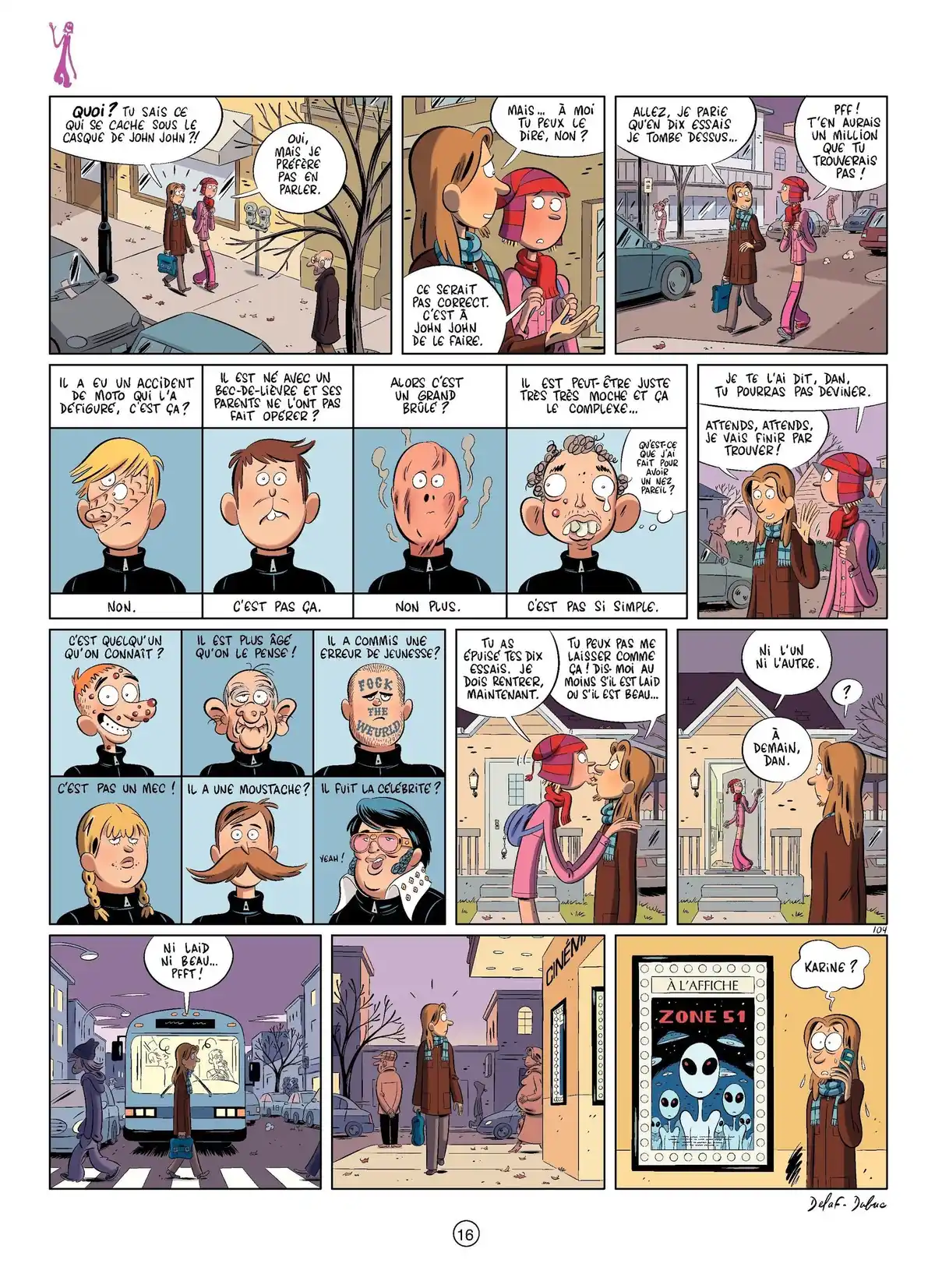 Les Nombrils Volume 3 page 16