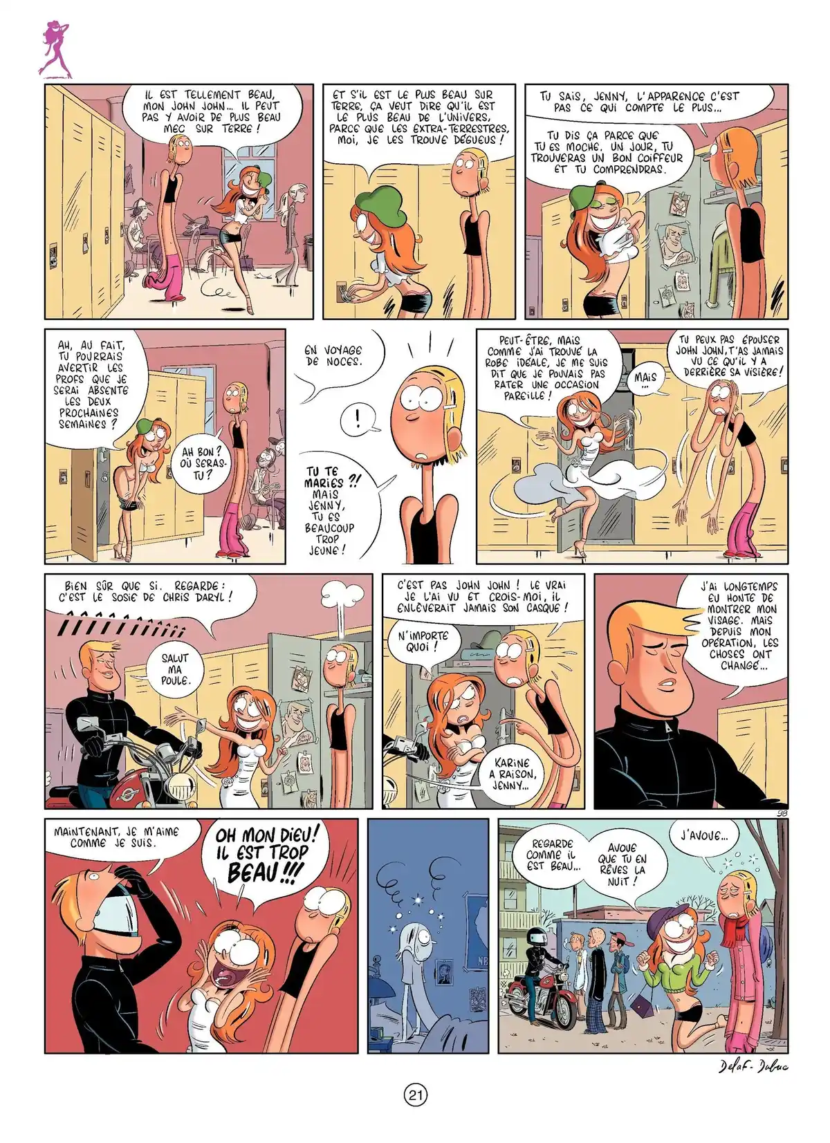 Les Nombrils Volume 3 page 21