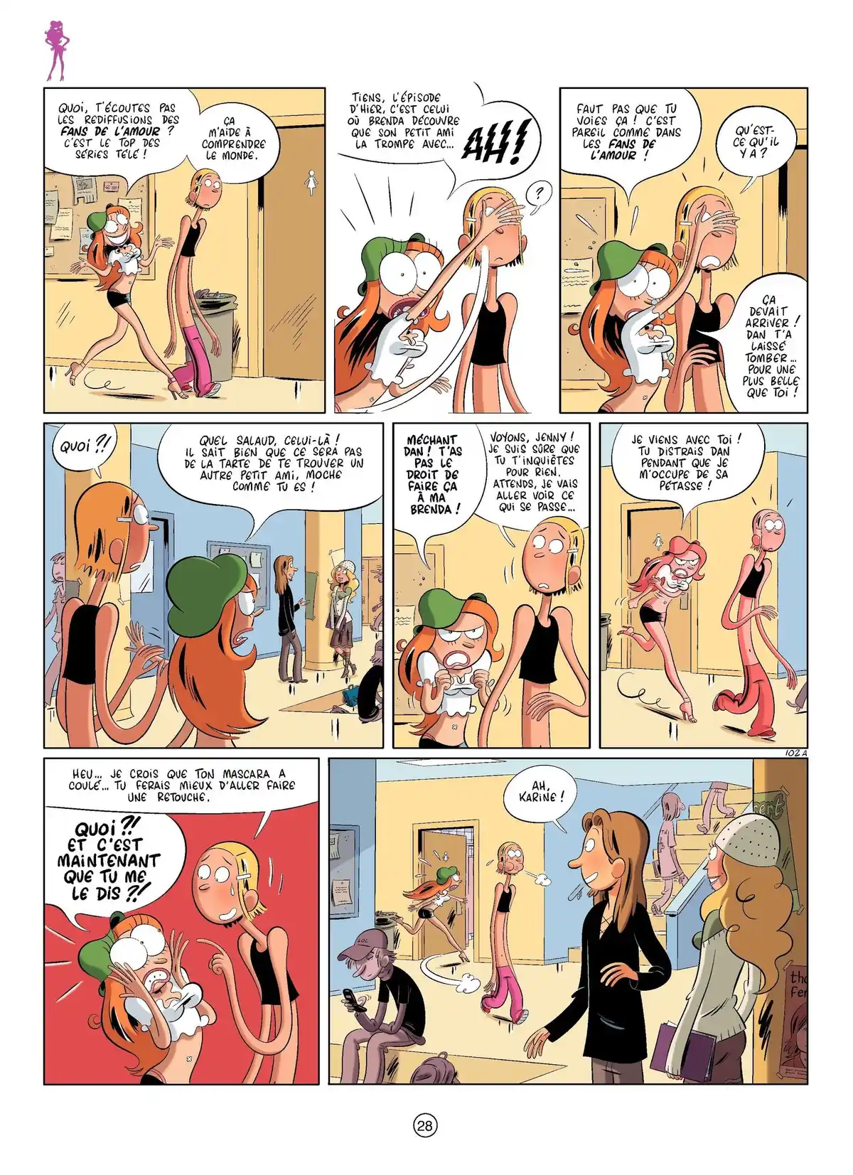 Les Nombrils Volume 3 page 28