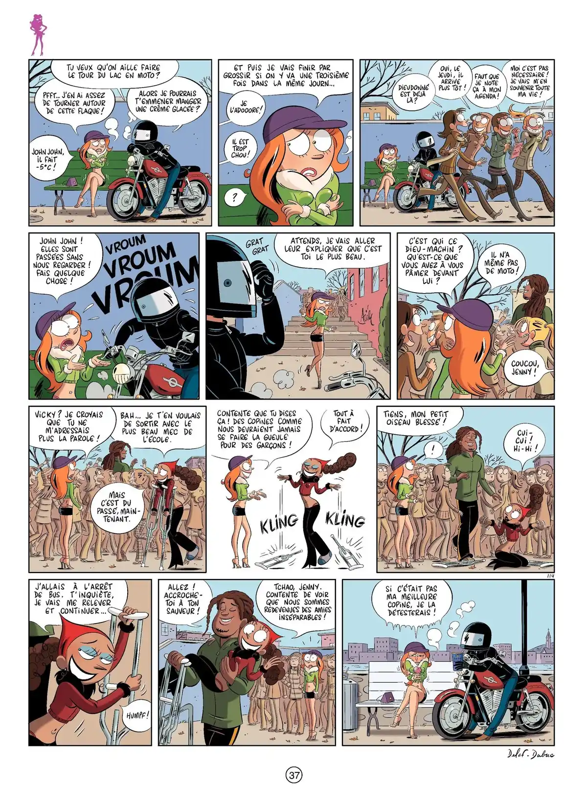 Les Nombrils Volume 3 page 37