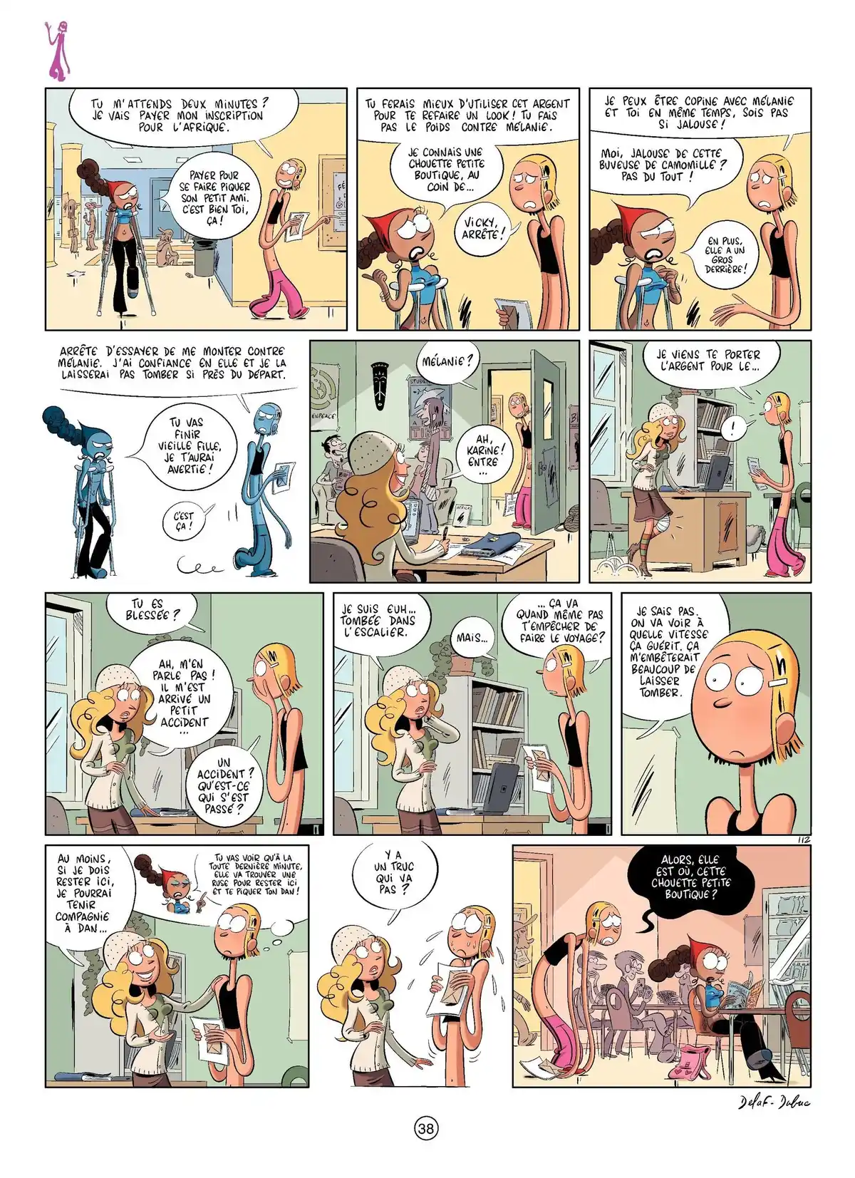 Les Nombrils Volume 3 page 38