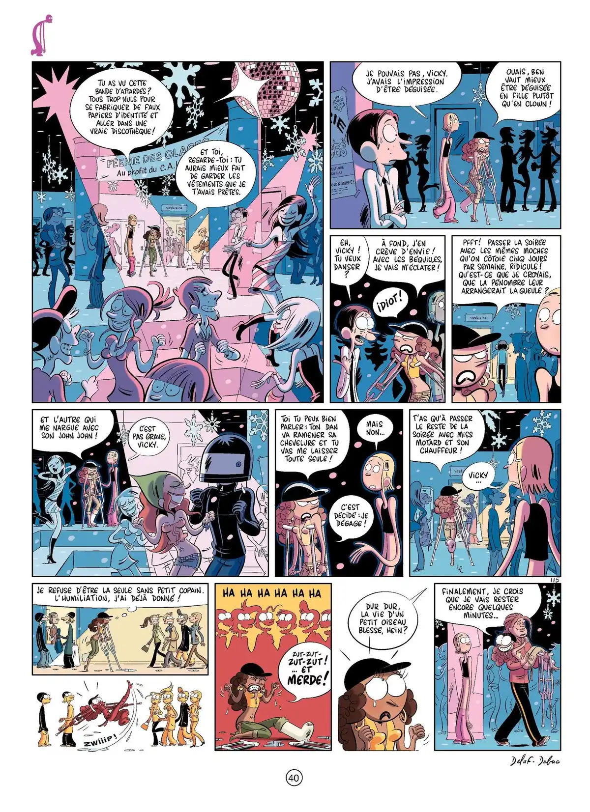 Les Nombrils Volume 3 page 40