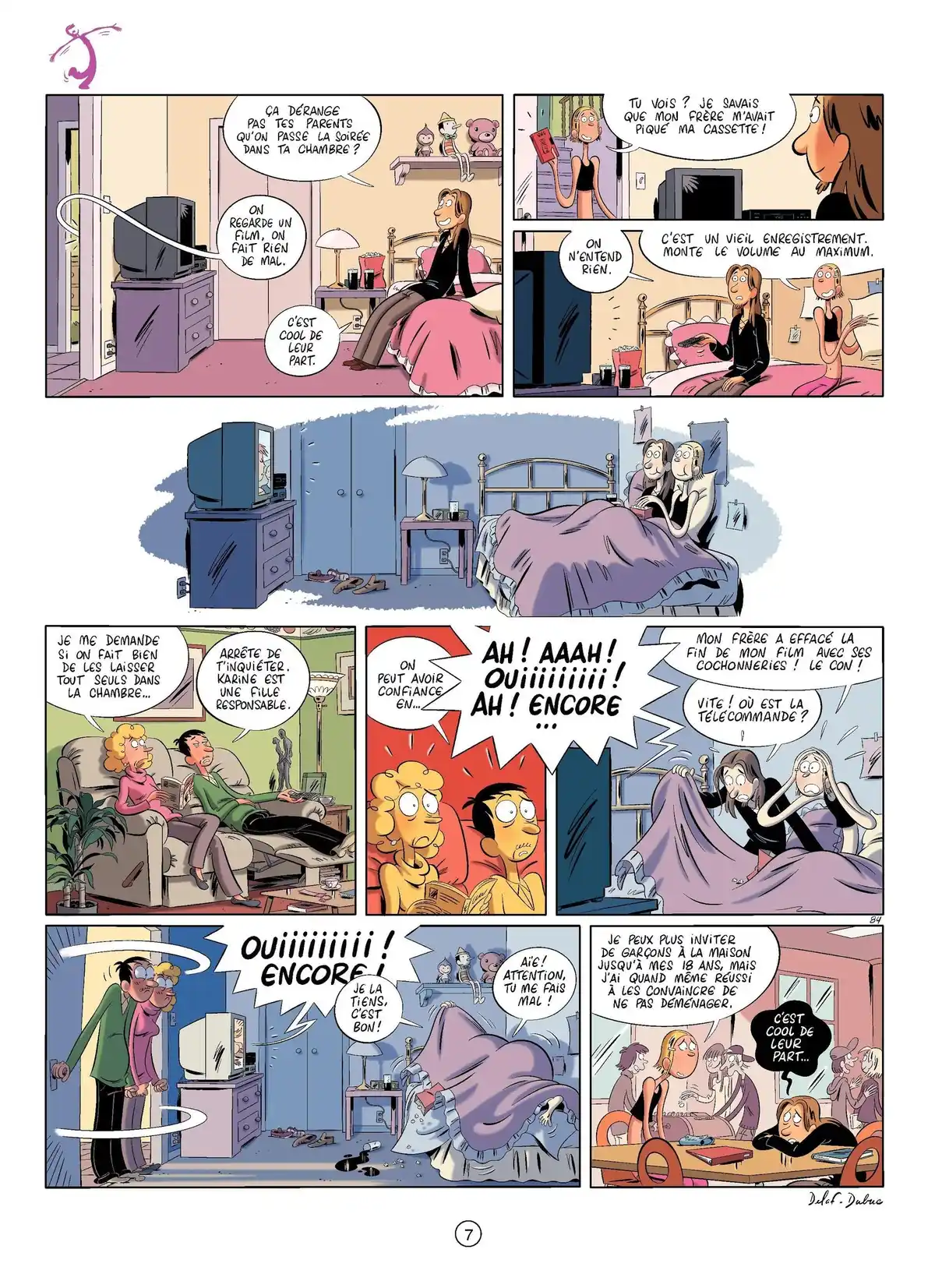 Les Nombrils Volume 3 page 7