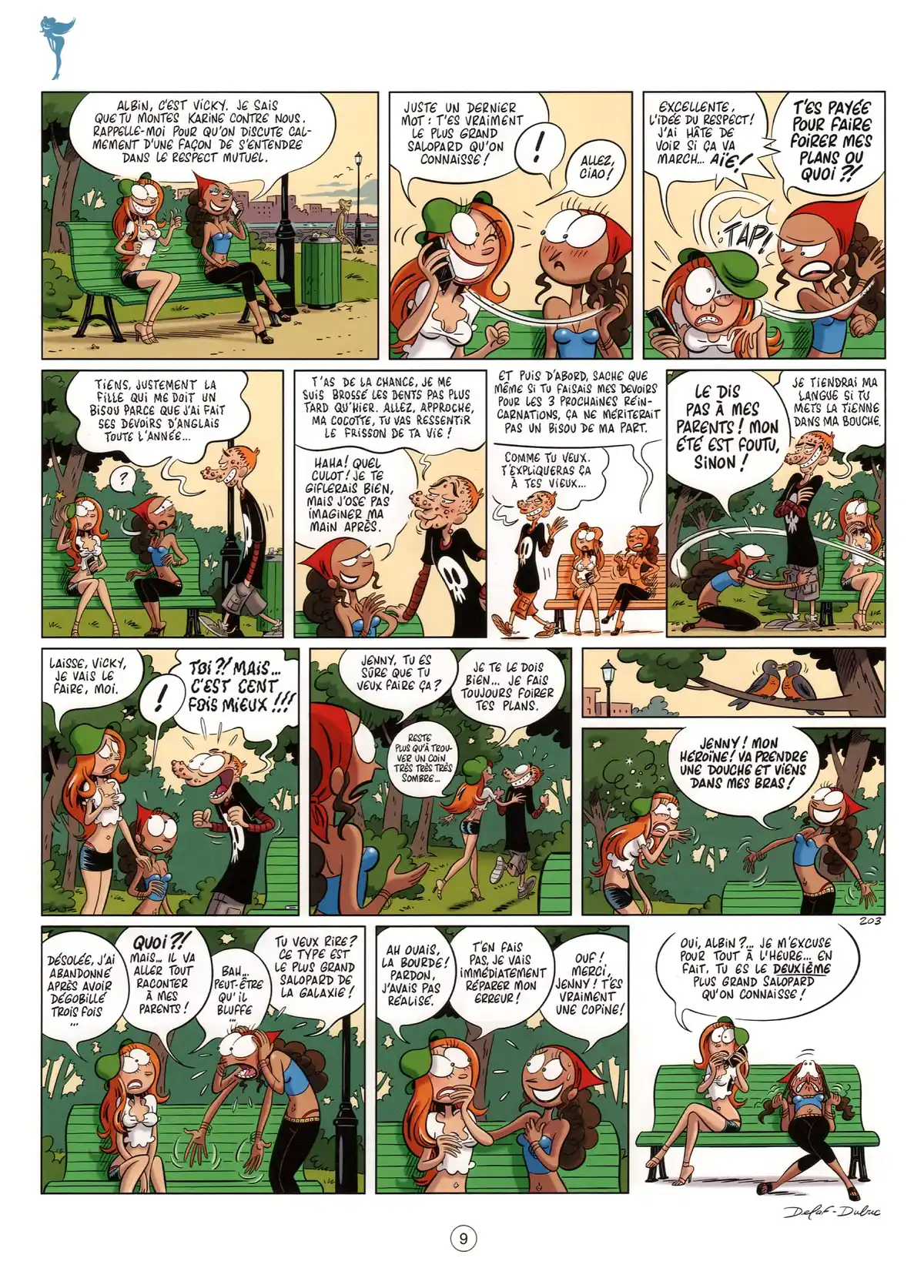 Les Nombrils Volume 6 page 10