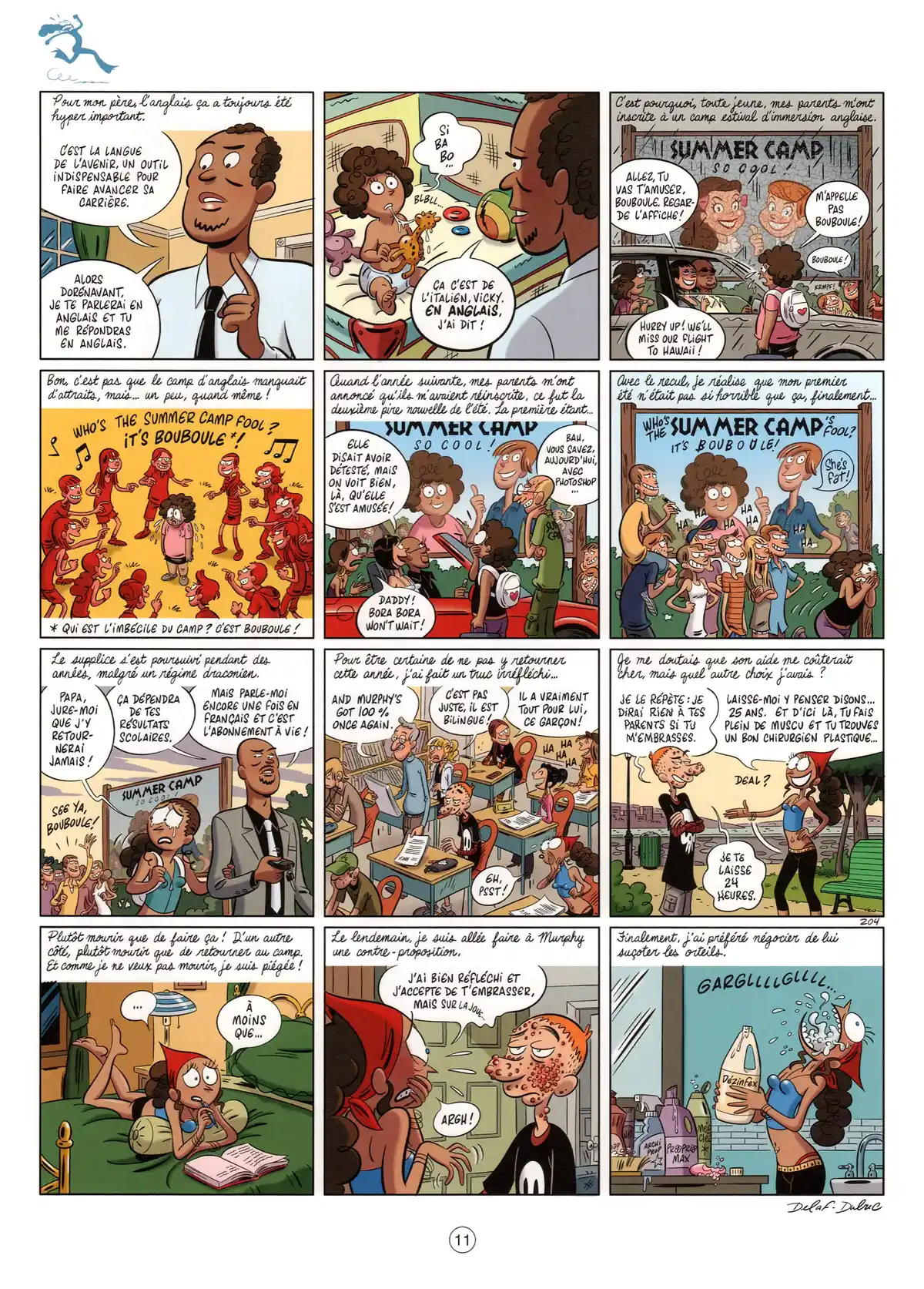 Les Nombrils Volume 6 page 12