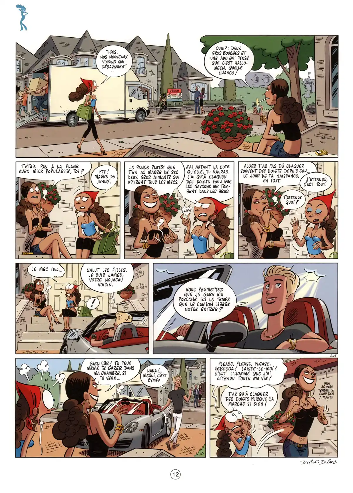 Les Nombrils Volume 6 page 13