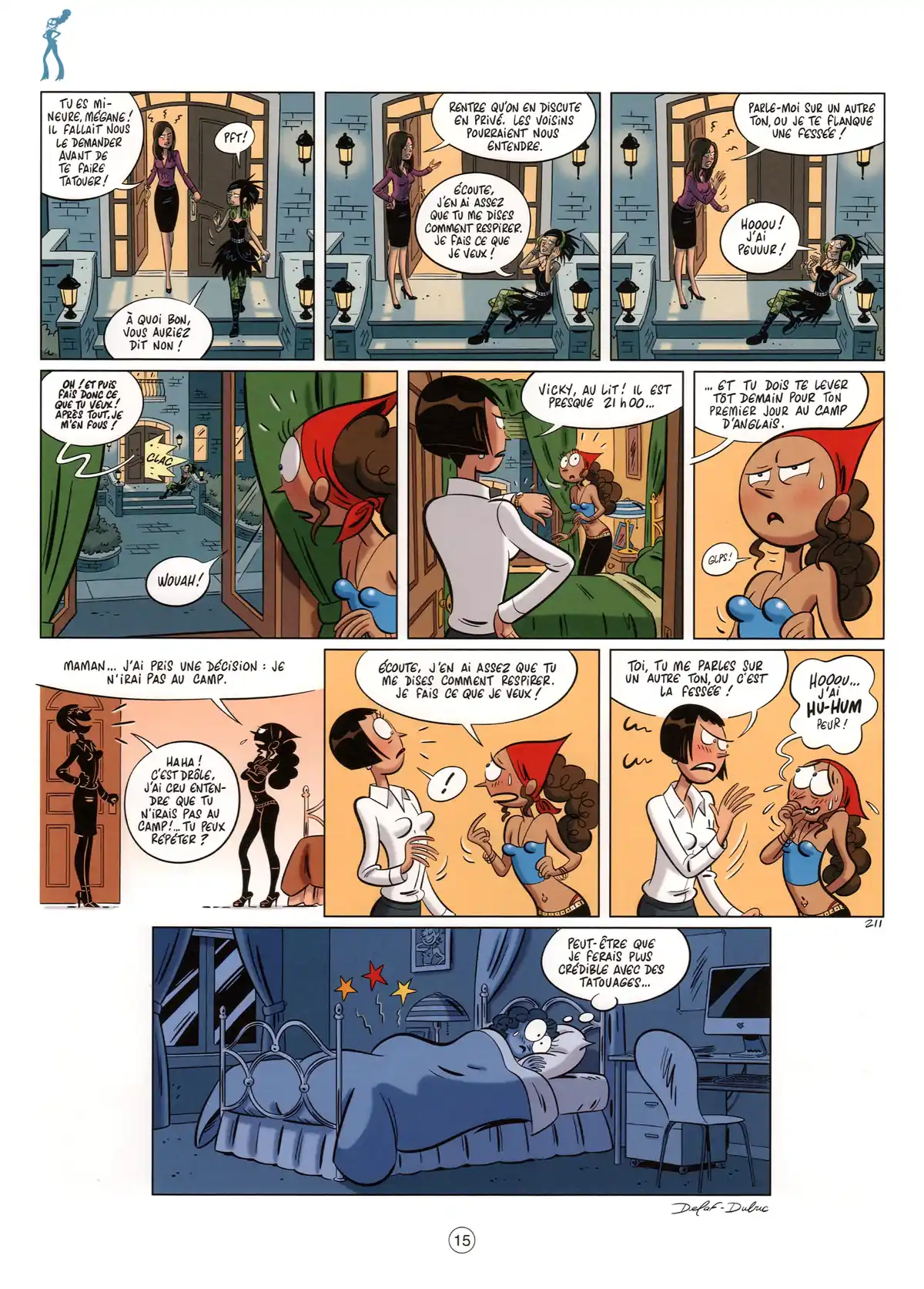 Les Nombrils Volume 6 page 16