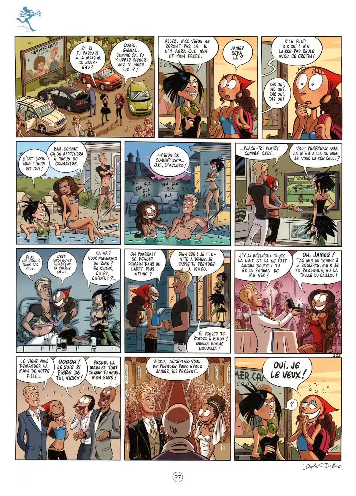 Les Nombrils Volume 6 page 28