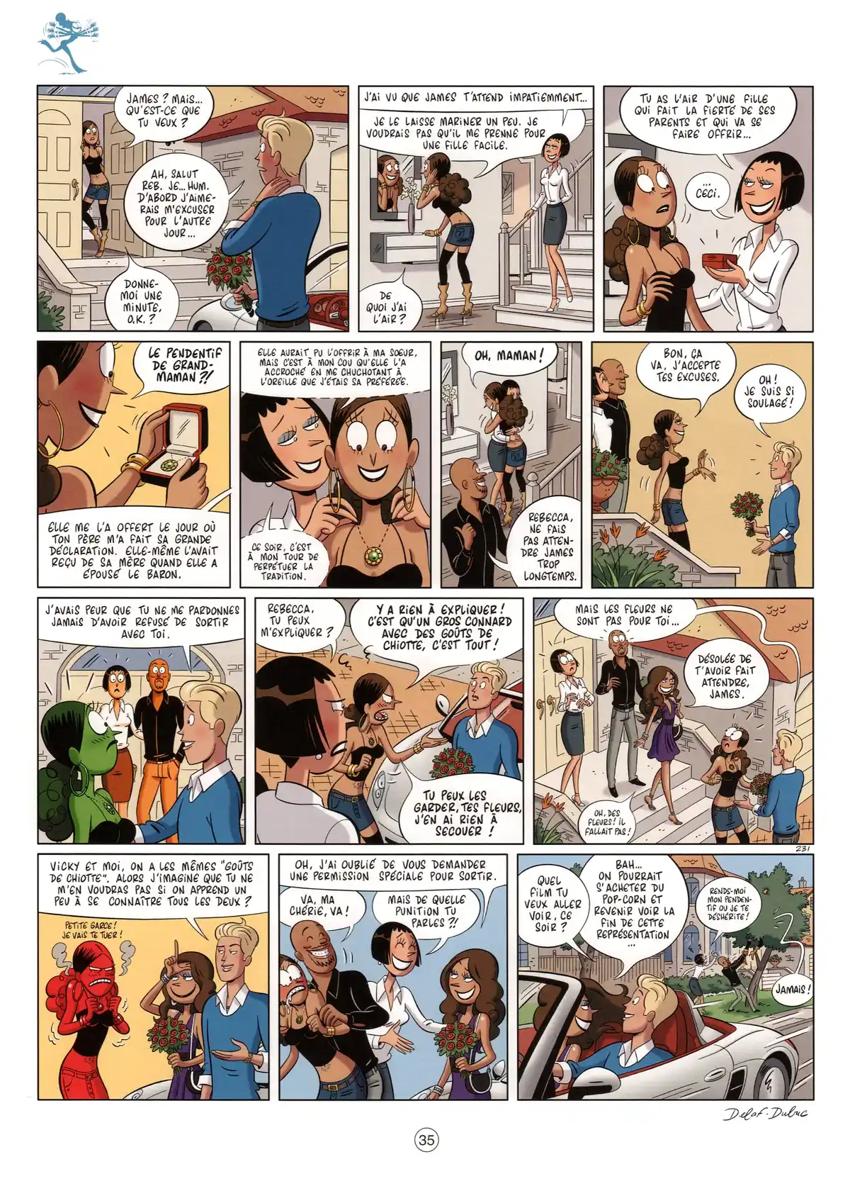 Les Nombrils Volume 6 page 36