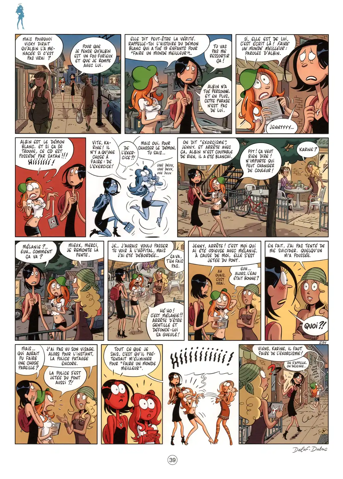 Les Nombrils Volume 6 page 40