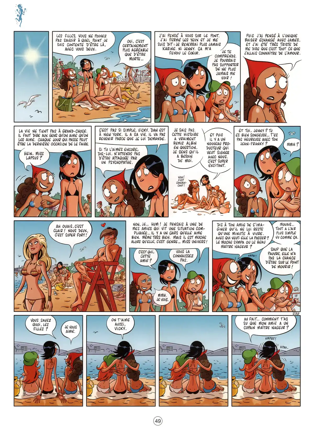 Les Nombrils Volume 6 page 50