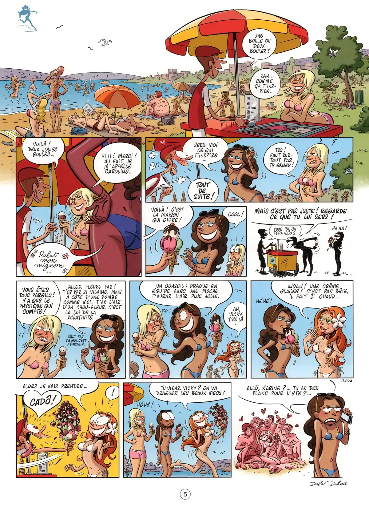 Les Nombrils Volume 6 page 6