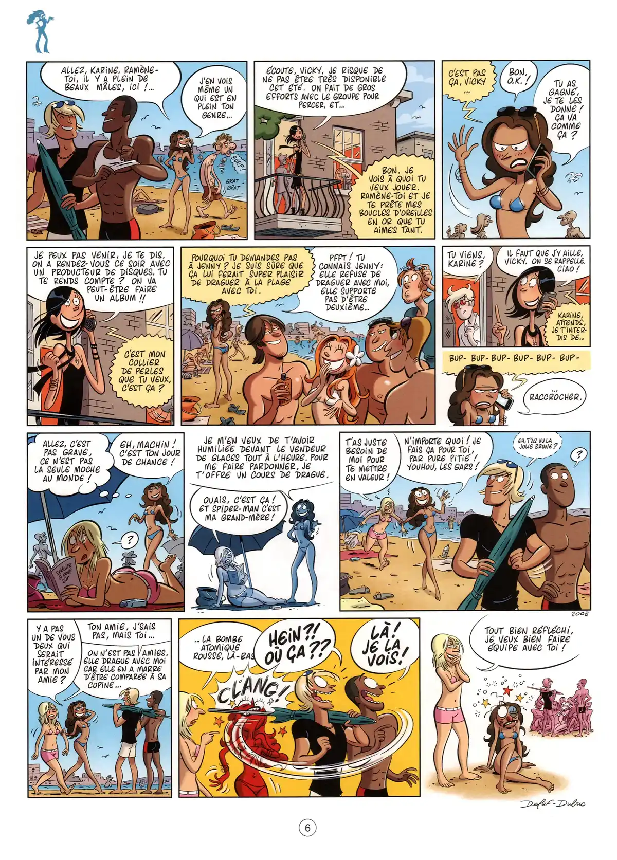 Les Nombrils Volume 6 page 7
