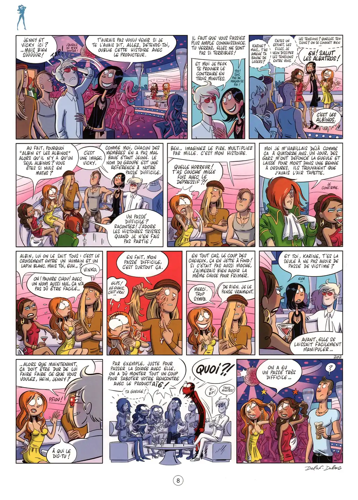Les Nombrils Volume 6 page 9