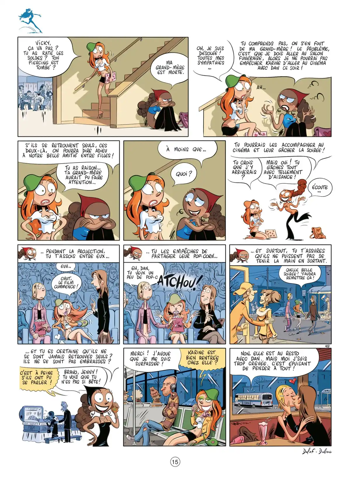 Les Nombrils Volume 2 page 15