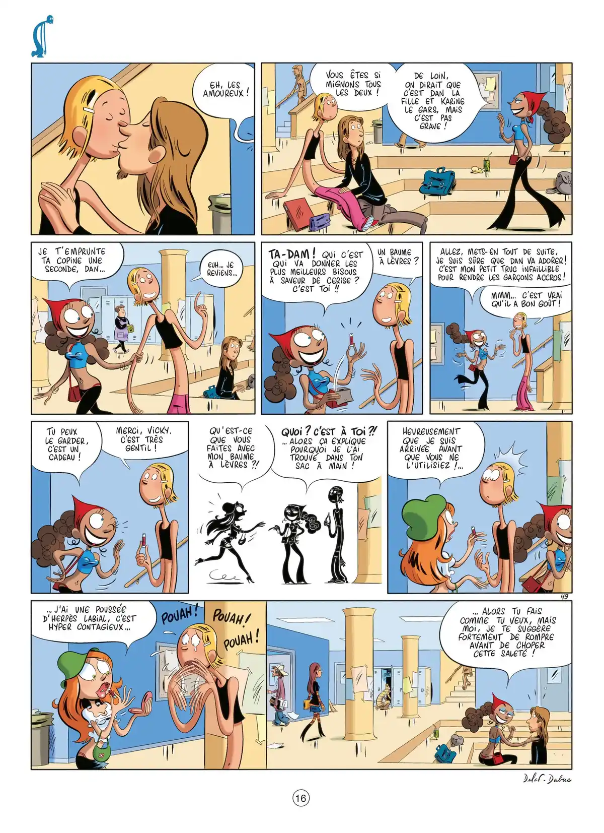 Les Nombrils Volume 2 page 16