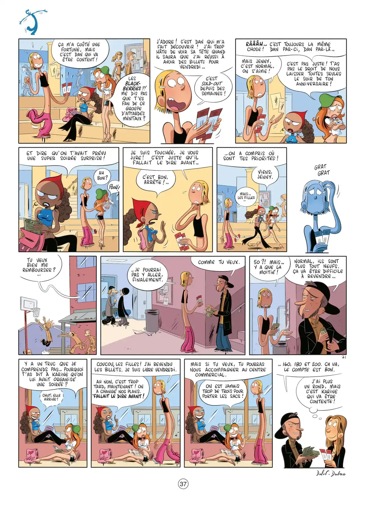 Les Nombrils Volume 2 page 37