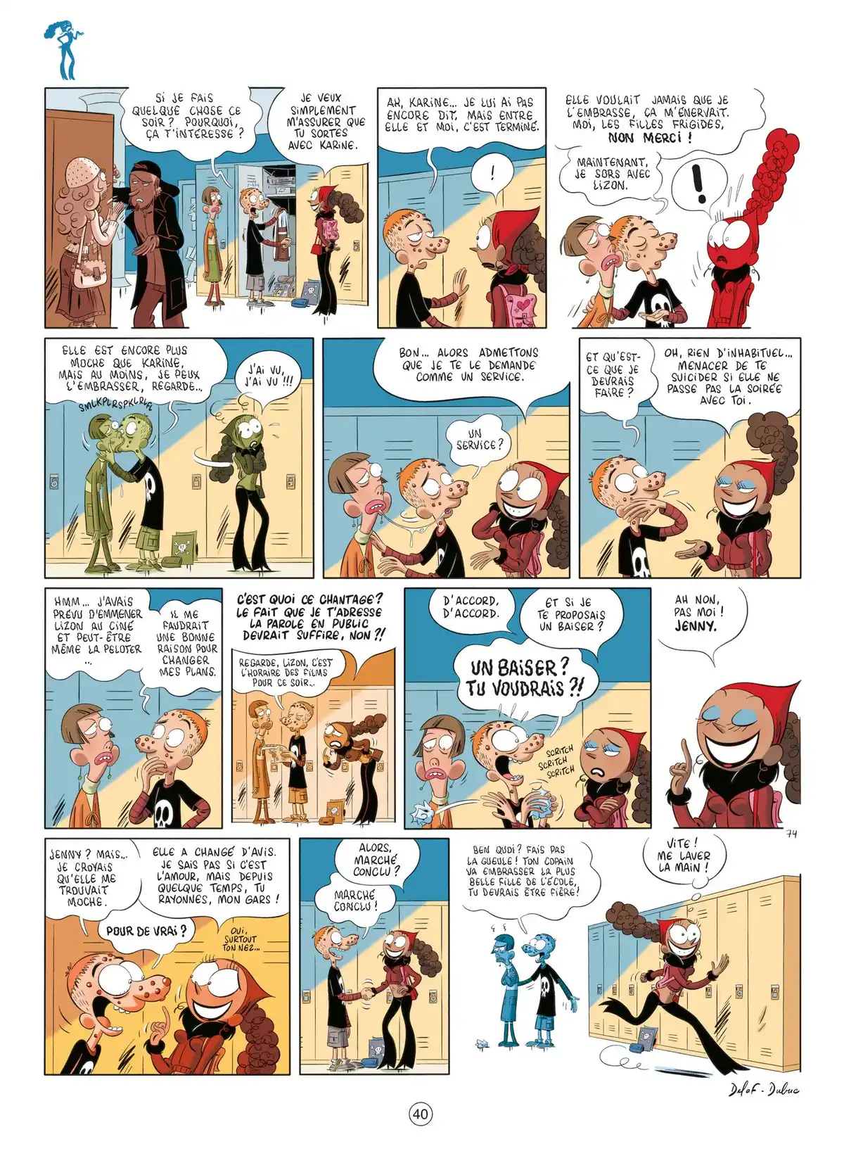 Les Nombrils Volume 2 page 40