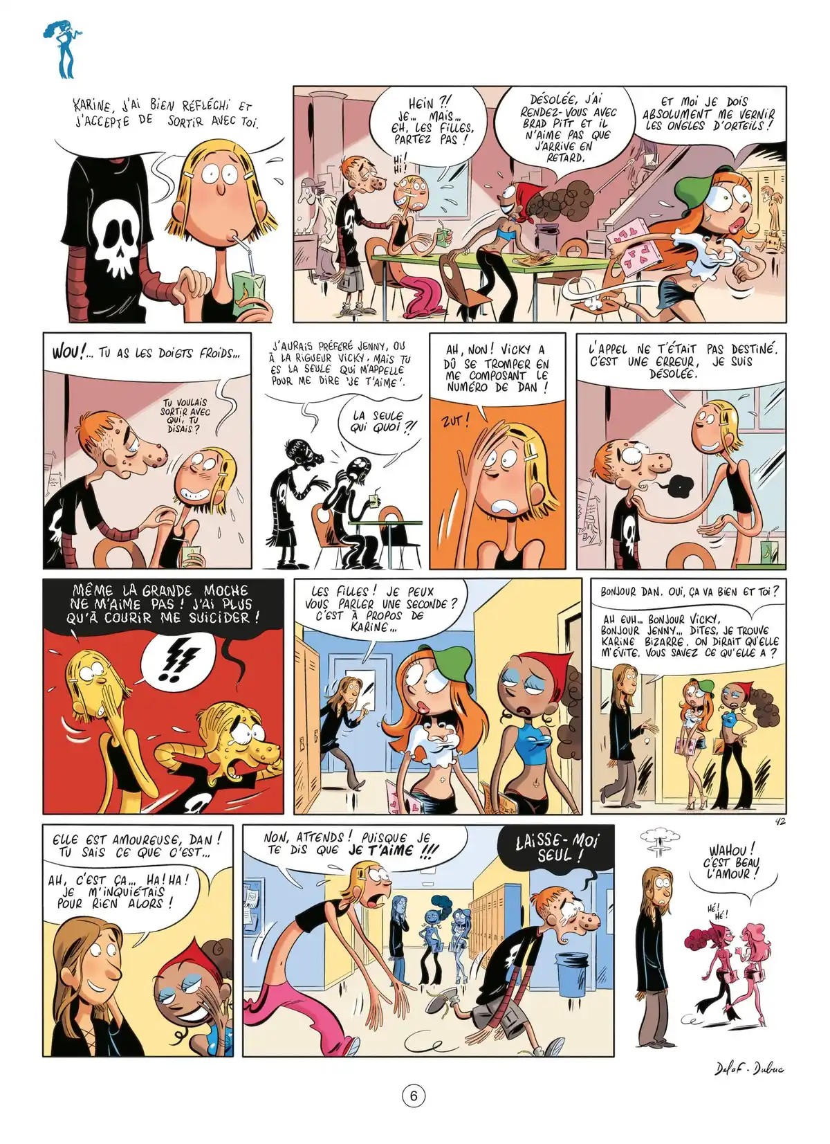 Les Nombrils Volume 2 page 6