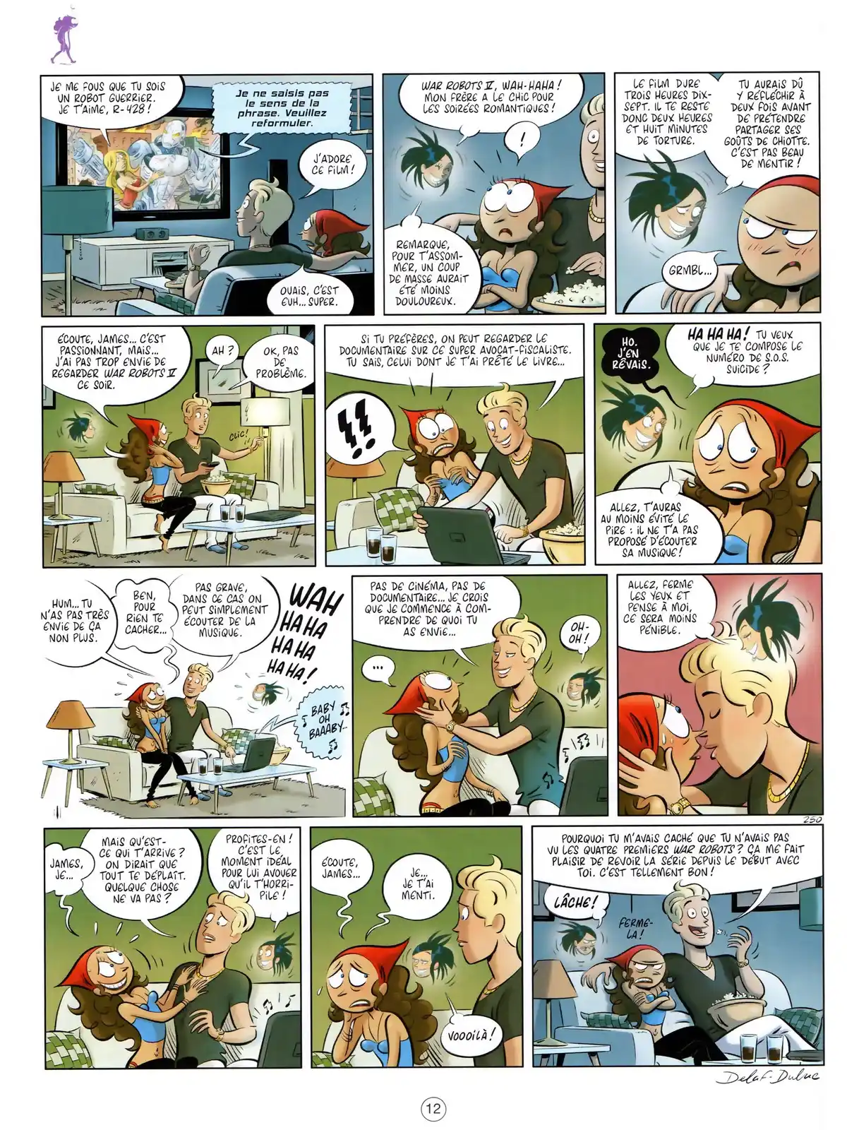 Les Nombrils Volume 7 page 13