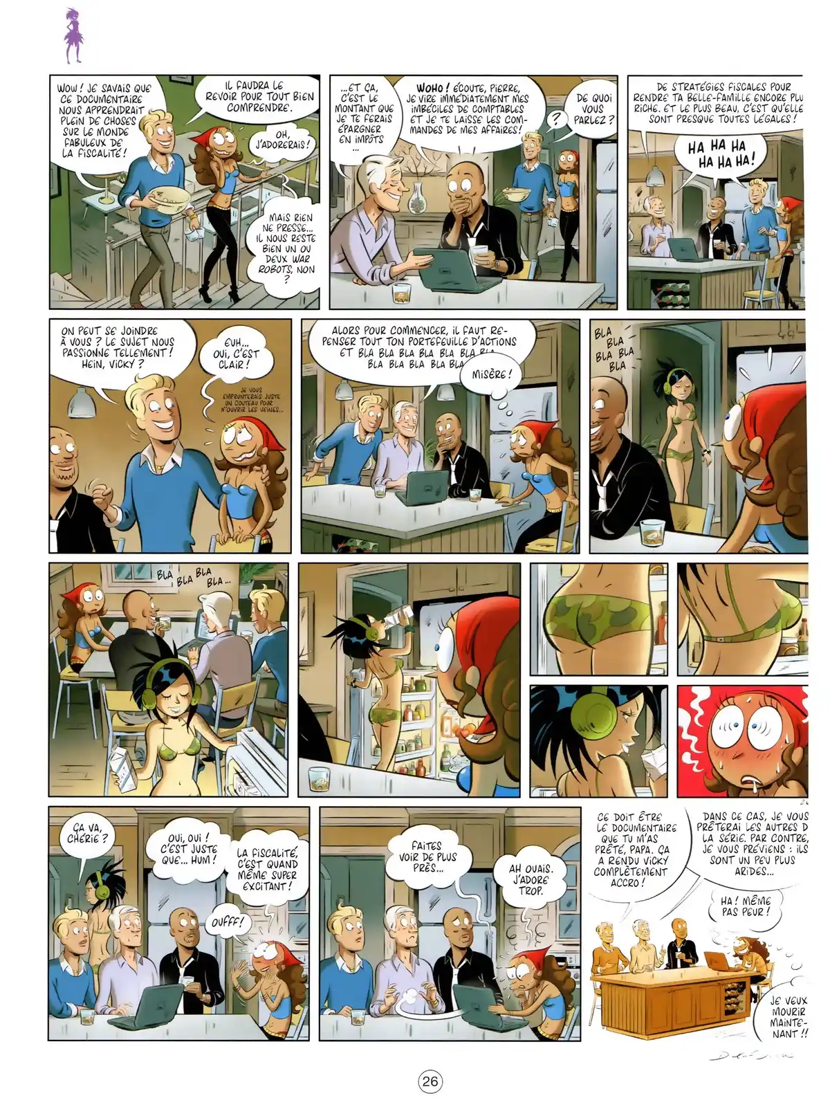 Les Nombrils Volume 7 page 27