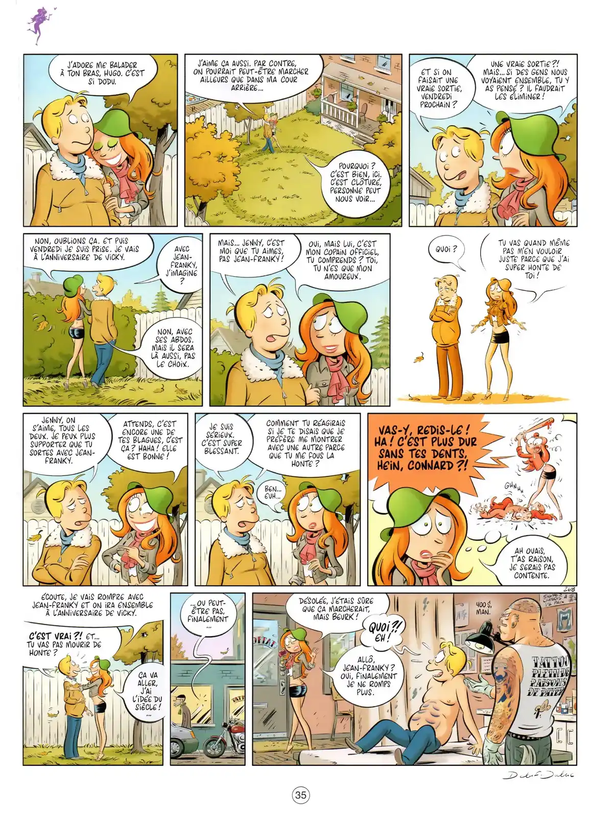 Les Nombrils Volume 7 page 36