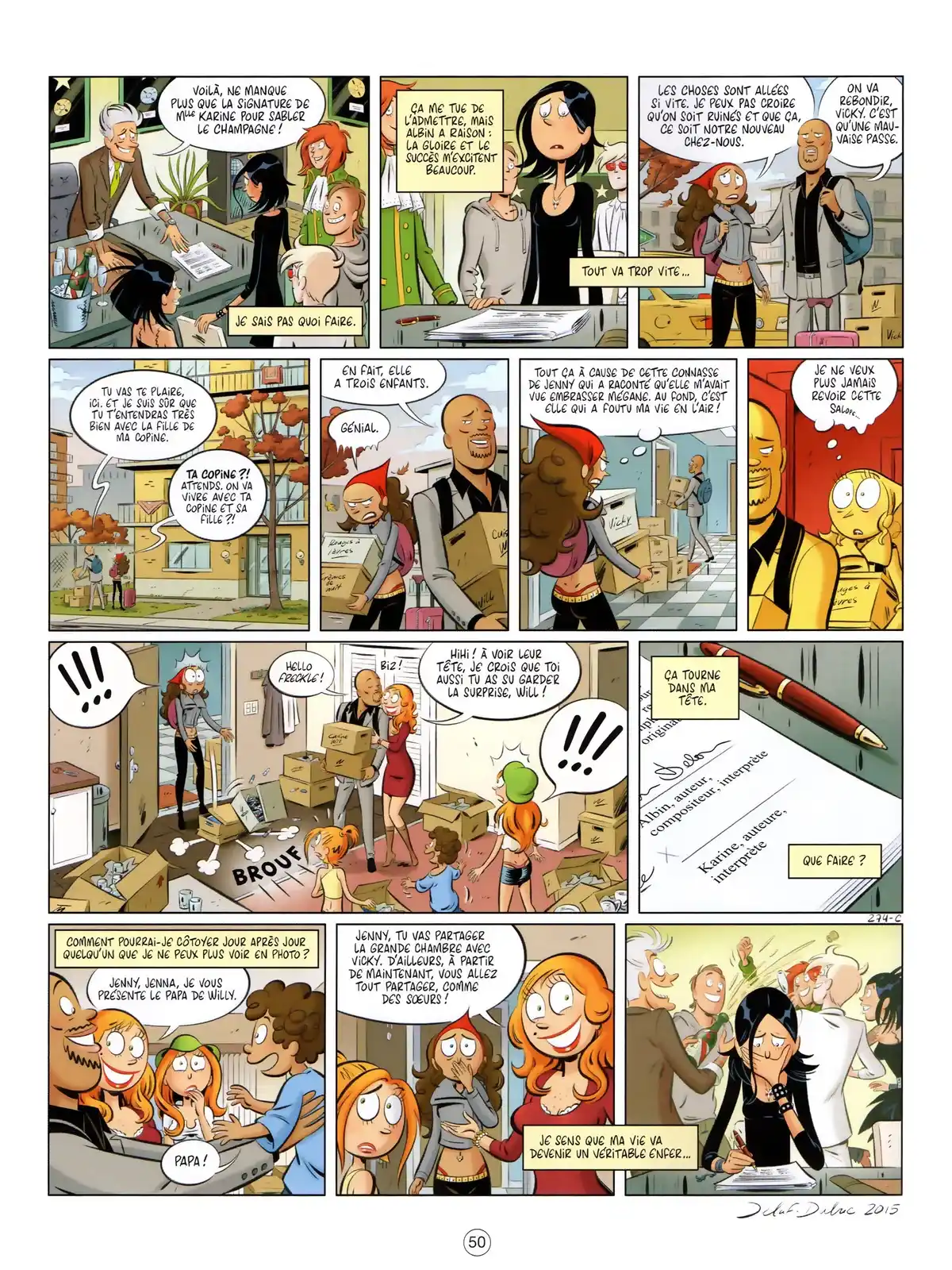 Les Nombrils Volume 7 page 51