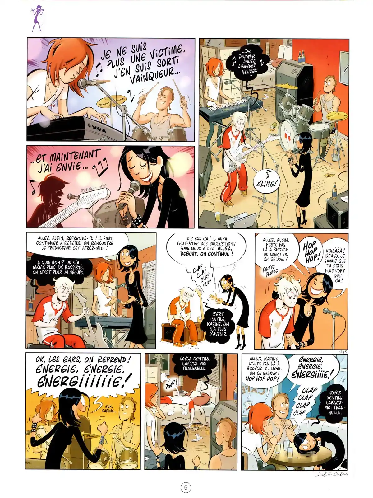 Les Nombrils Volume 7 page 7