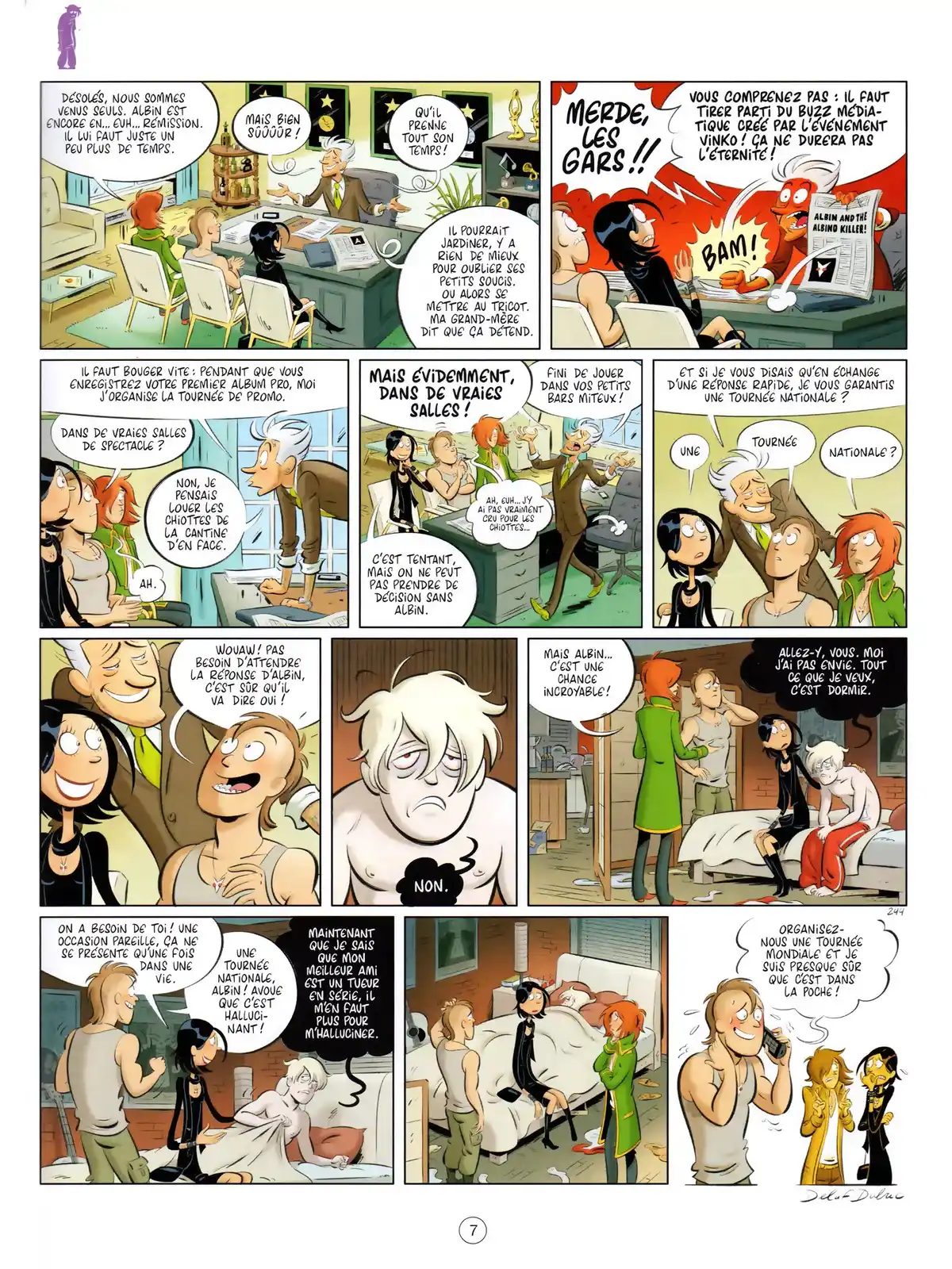 Les Nombrils Volume 7 page 8