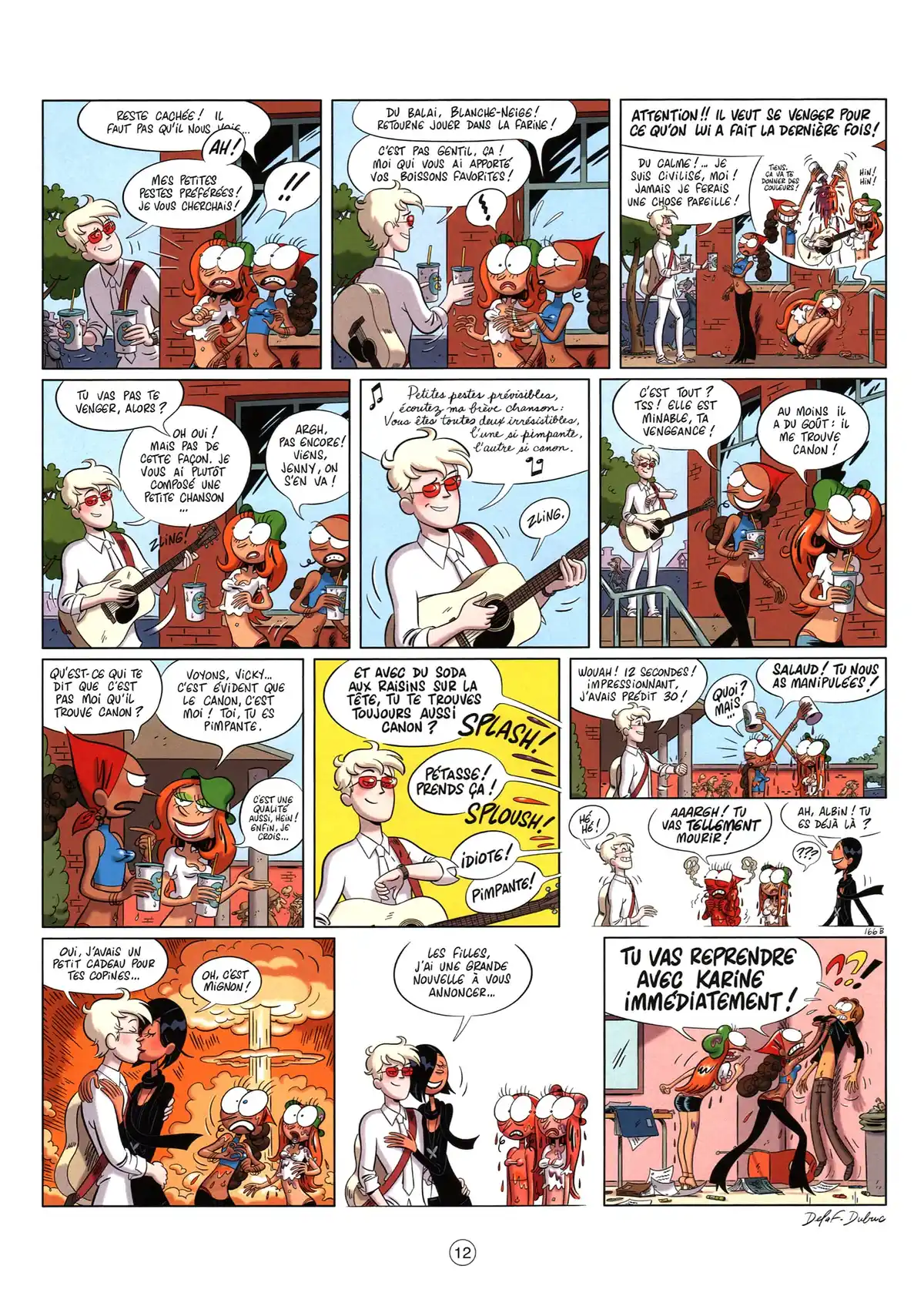 Les Nombrils Volume 5 page 12