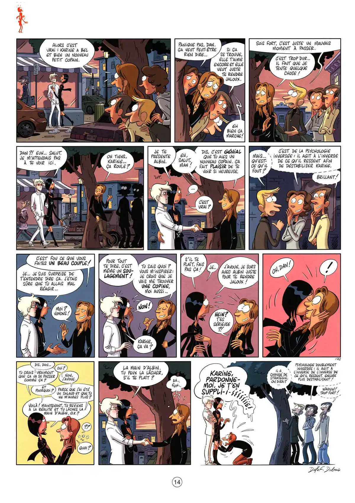 Les Nombrils Volume 5 page 14