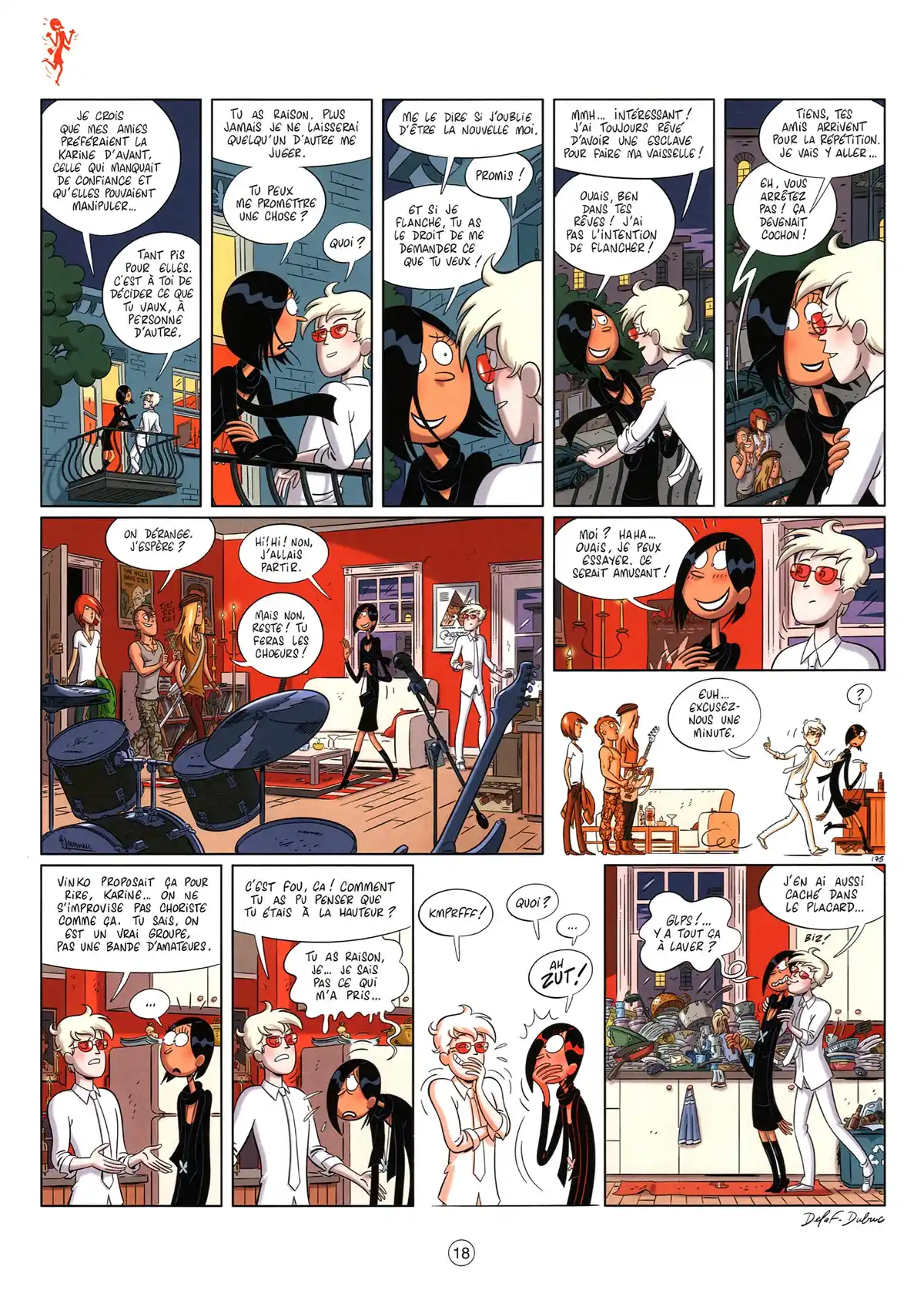 Les Nombrils Volume 5 page 18