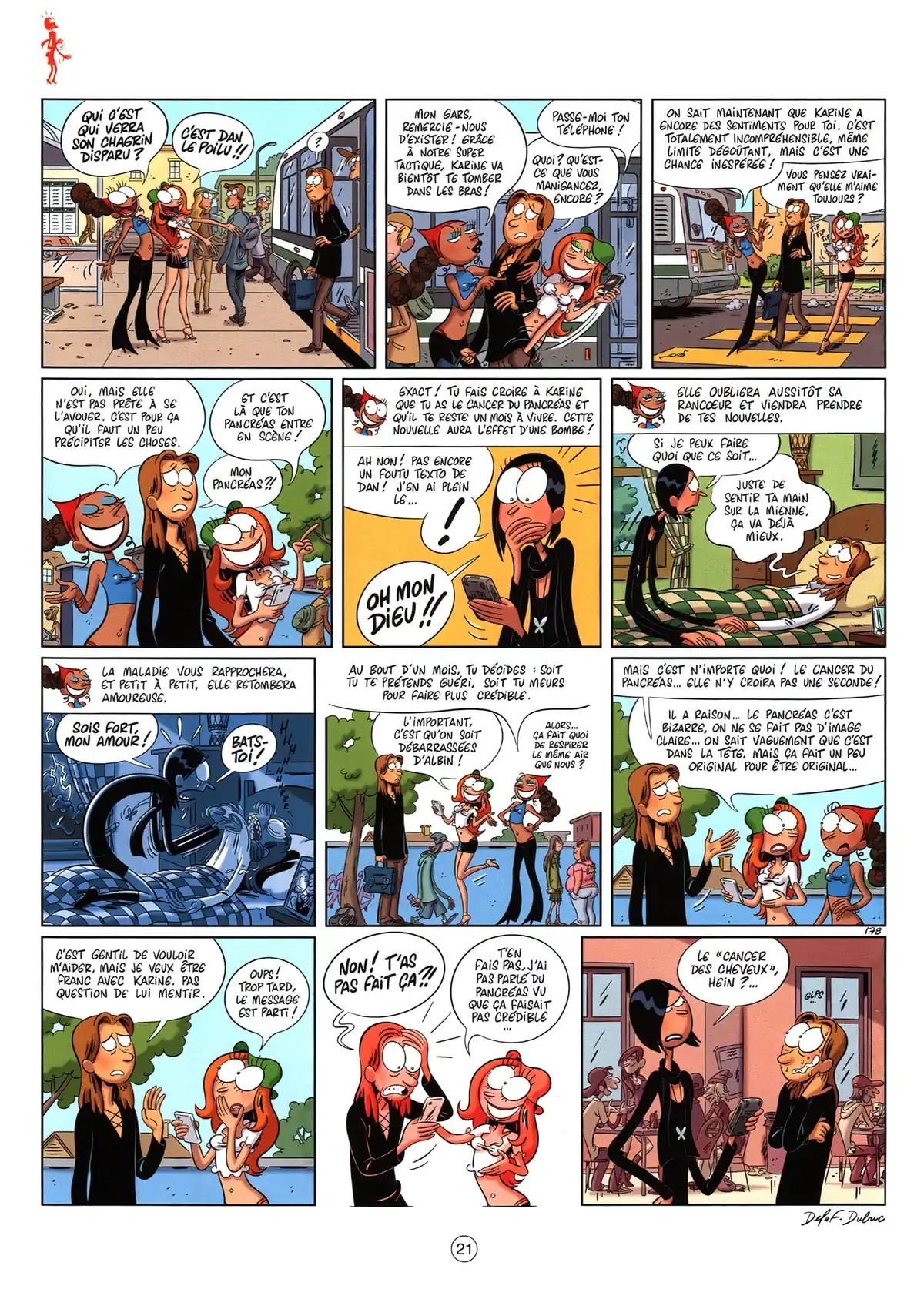 Les Nombrils Volume 5 page 21