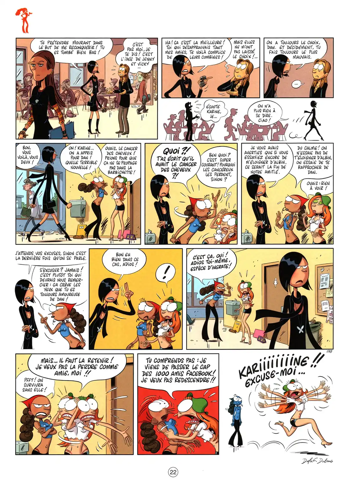 Les Nombrils Volume 5 page 22