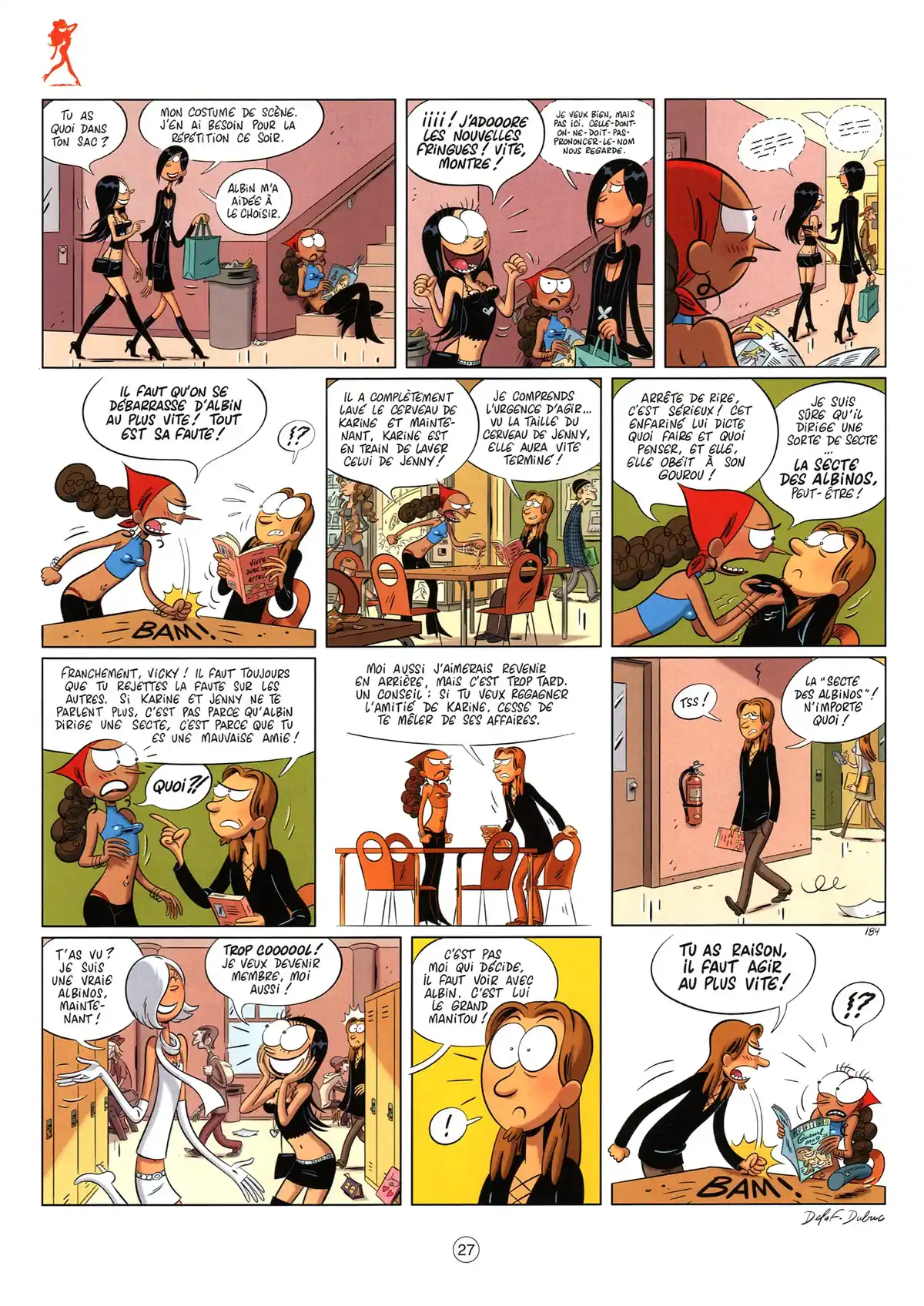 Les Nombrils Volume 5 page 27